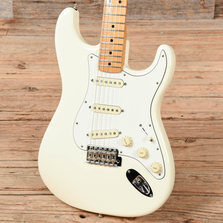 Fender Jimi Hendrix Stratocaster Olympic White – Chicago Music Exchange