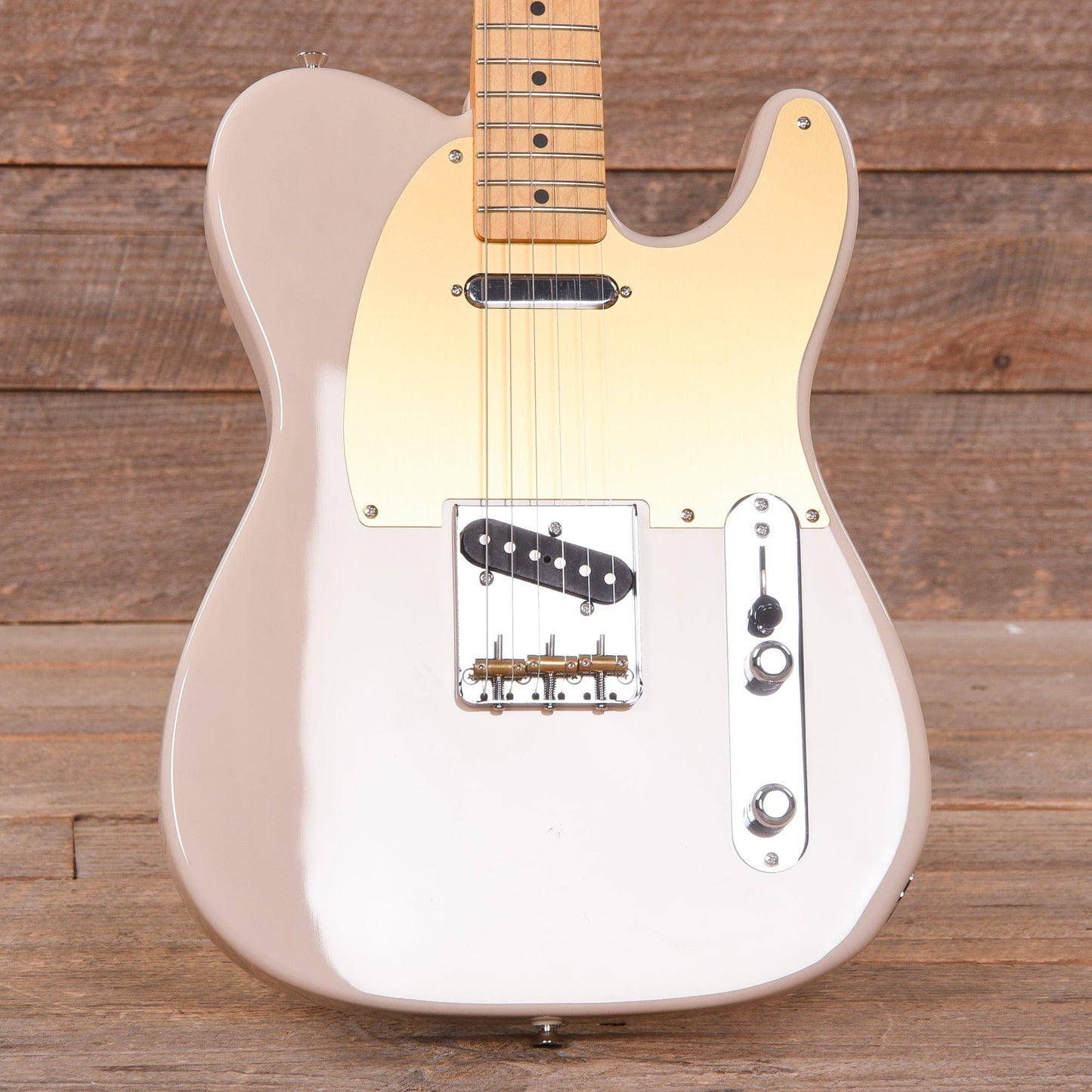 Fender JV Modified '50s Telecaster White Blonde Electric Guitars / Solid Body