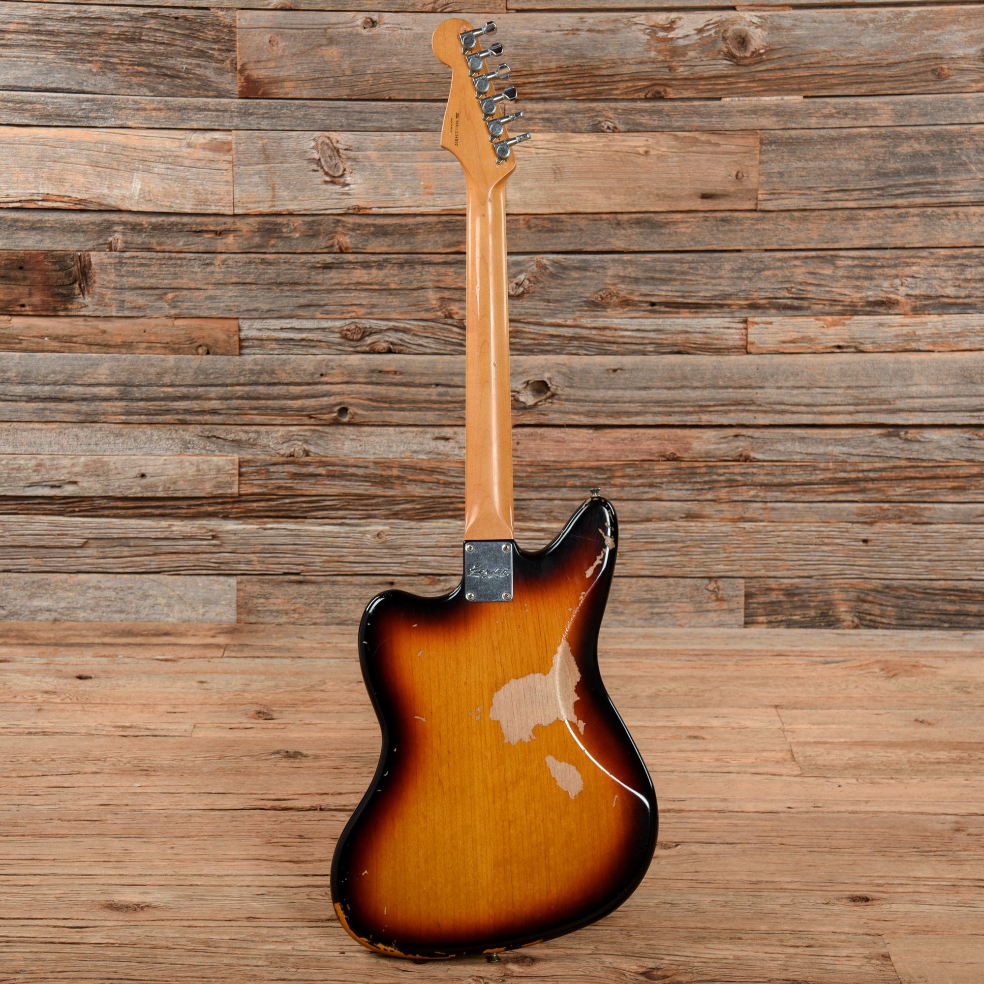 Fender Kurt Cobain Road Worn Jaguar Sunburst 2011 – Chicago Music Exchange