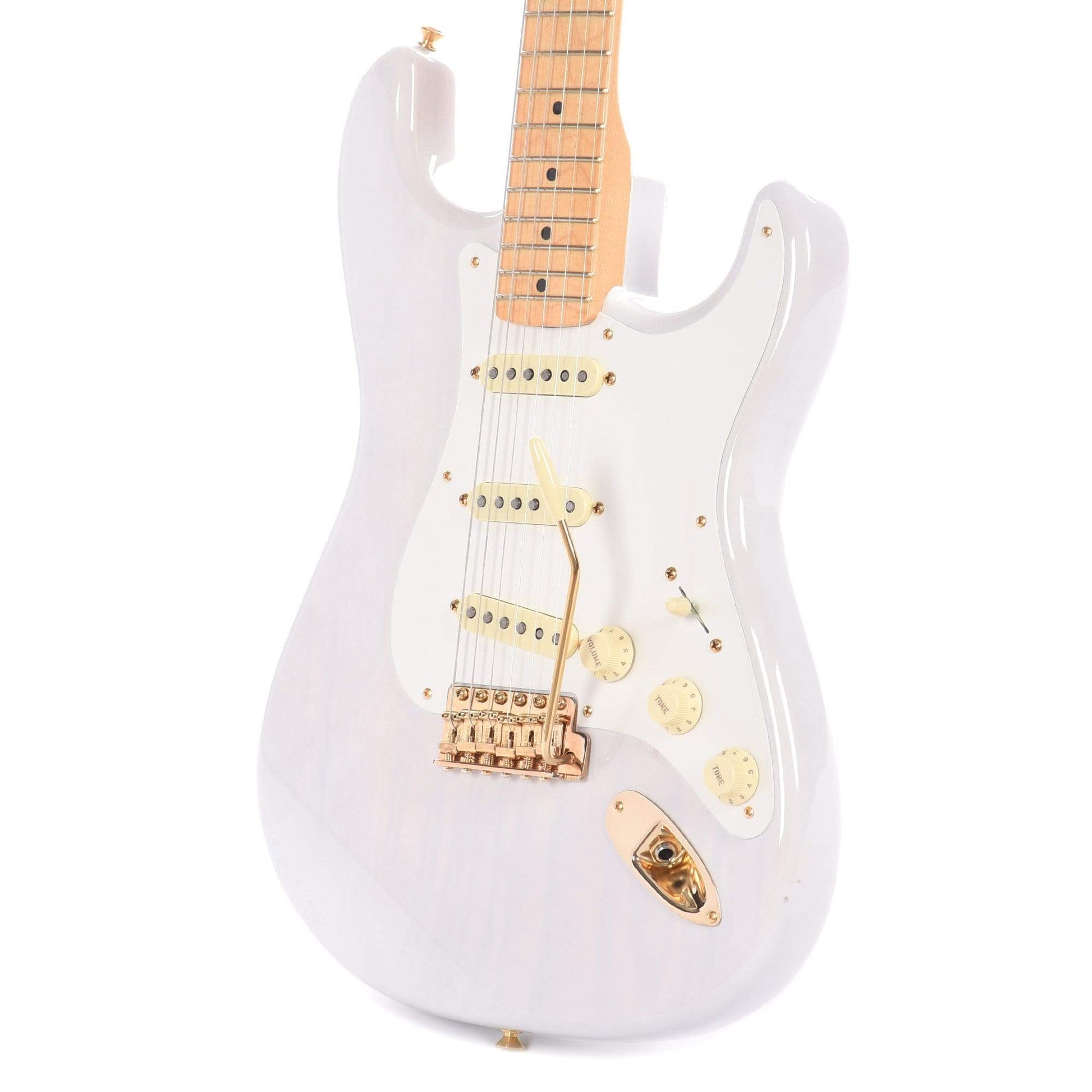 Fender Limited Edition American Original '50s Strat White Blonde Electric Guitars / Solid Body