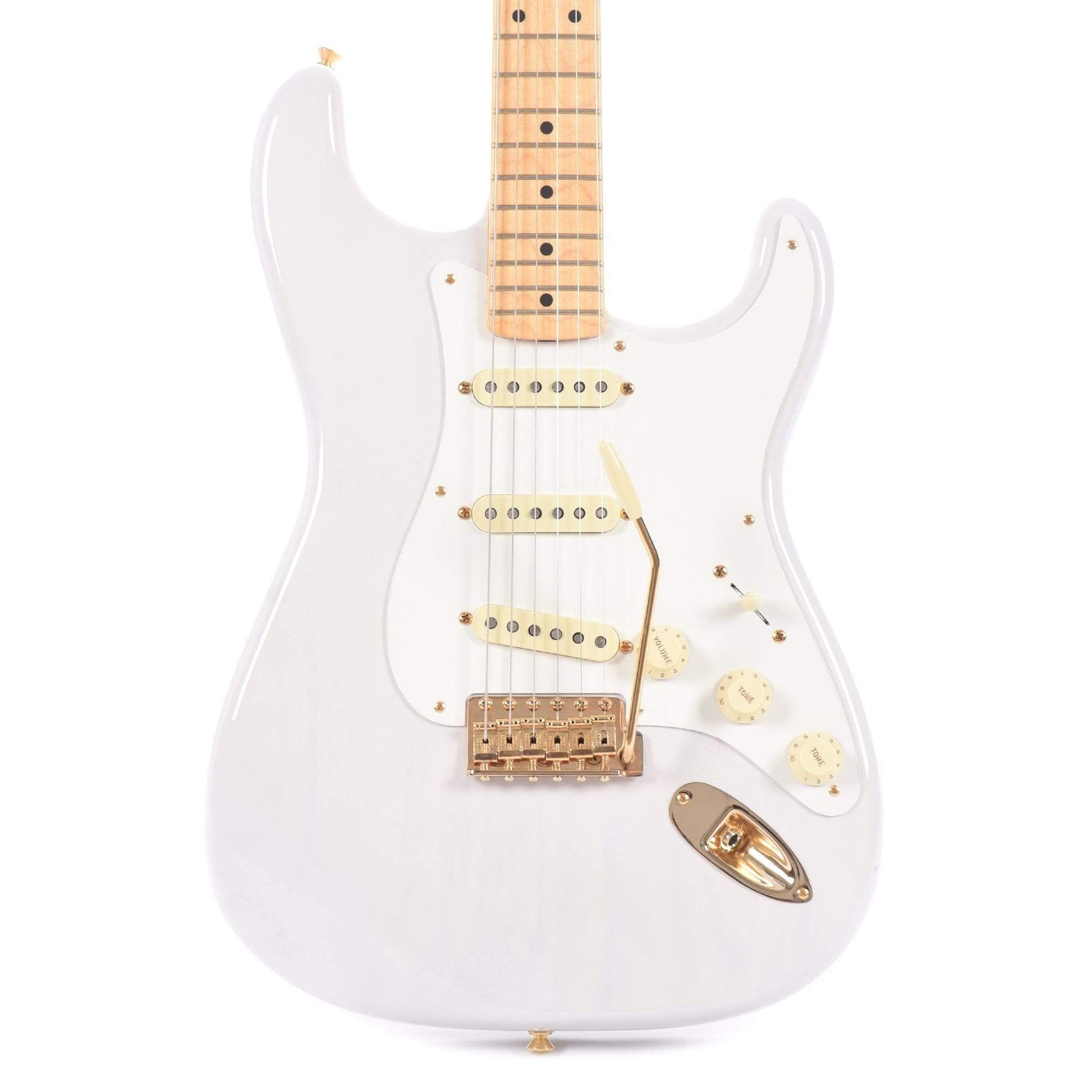 Fender Limited Edition American Original '50s Strat White Blonde Electric Guitars / Solid Body