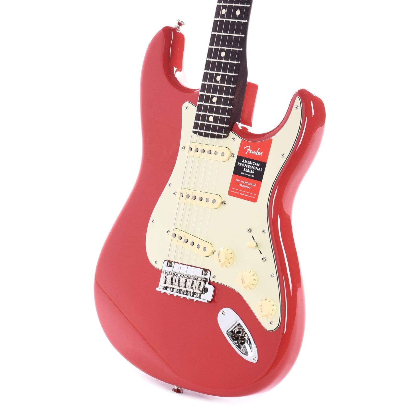 Fender Limited Edition American Pro Stratocaster Rosewood Neck Fiesta Red Electric Guitars / Solid Body