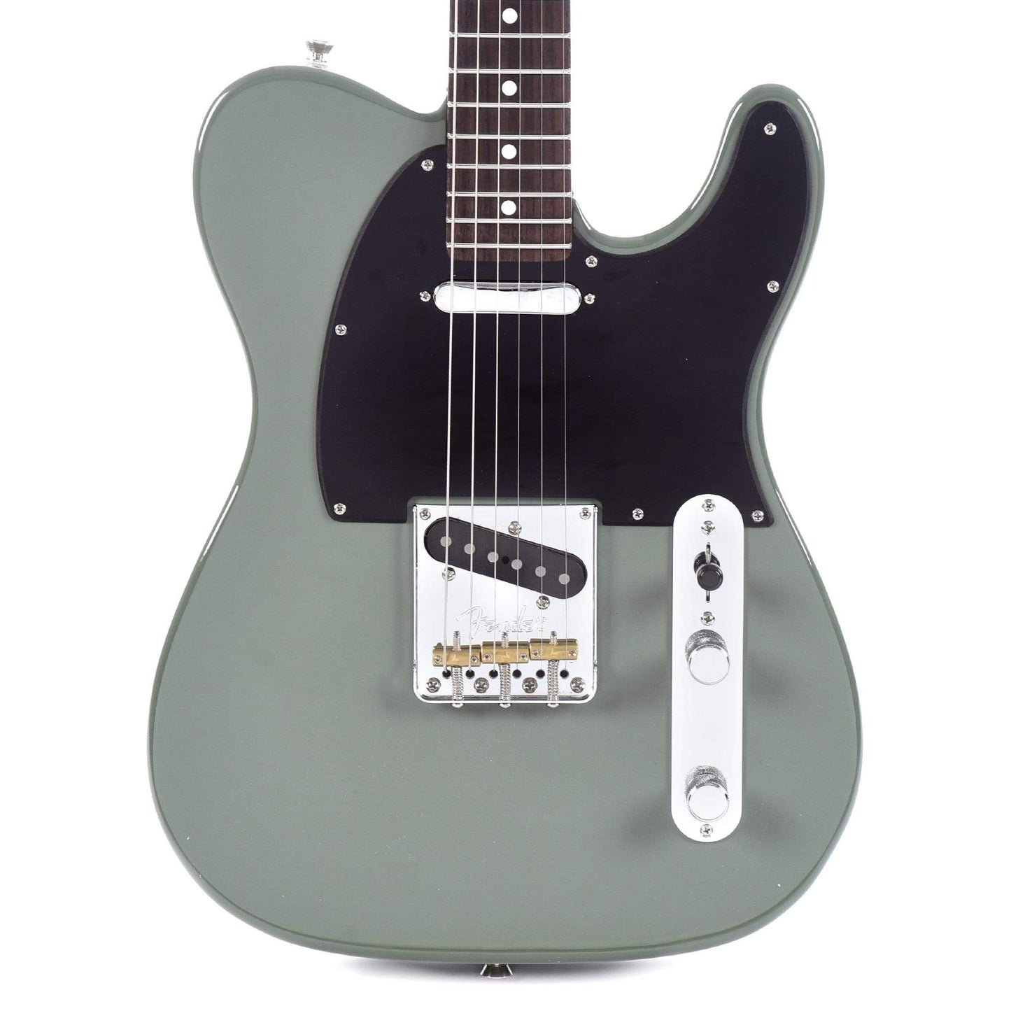 Fender Limited Edition American Pro Telecaster Rosewood Neck Antique Olive Electric Guitars / Solid Body