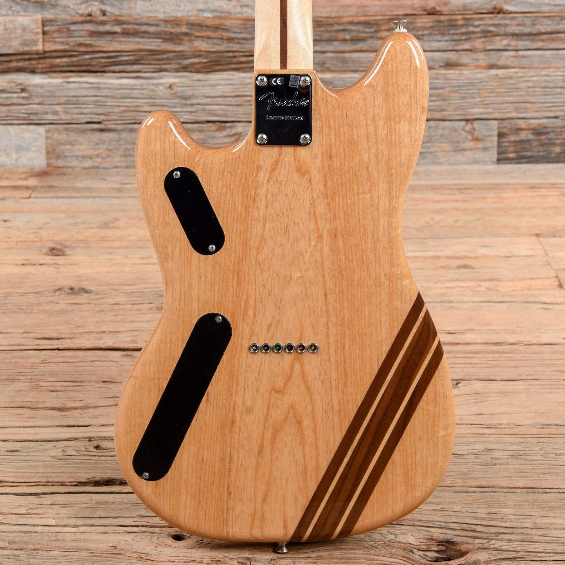 Fender Limited Edition American Shortboard Mustang Natural 2015 Electric Guitars / Solid Body