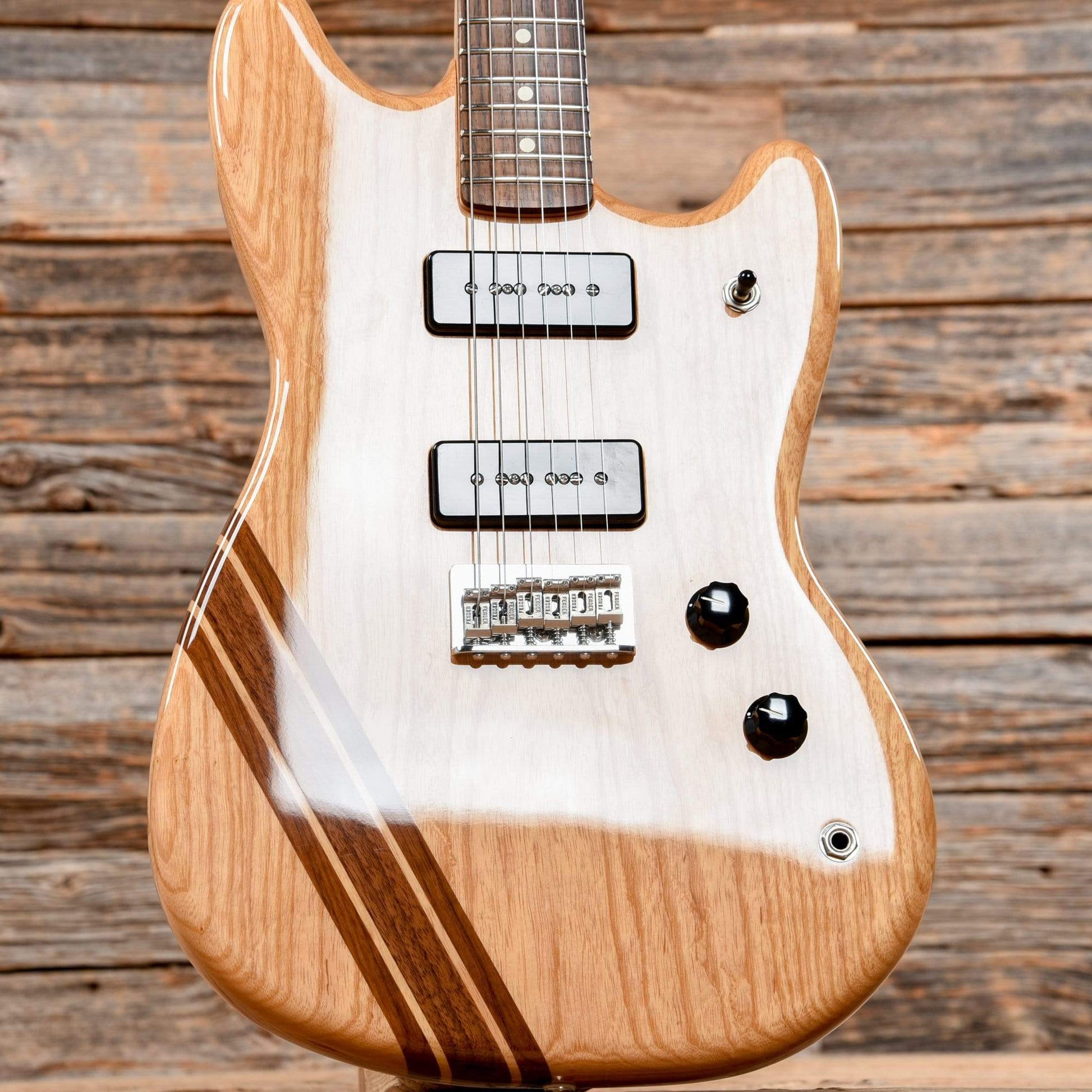 Fender Limited Edition American Shortboard Mustang Natural 2015 Electric Guitars / Solid Body