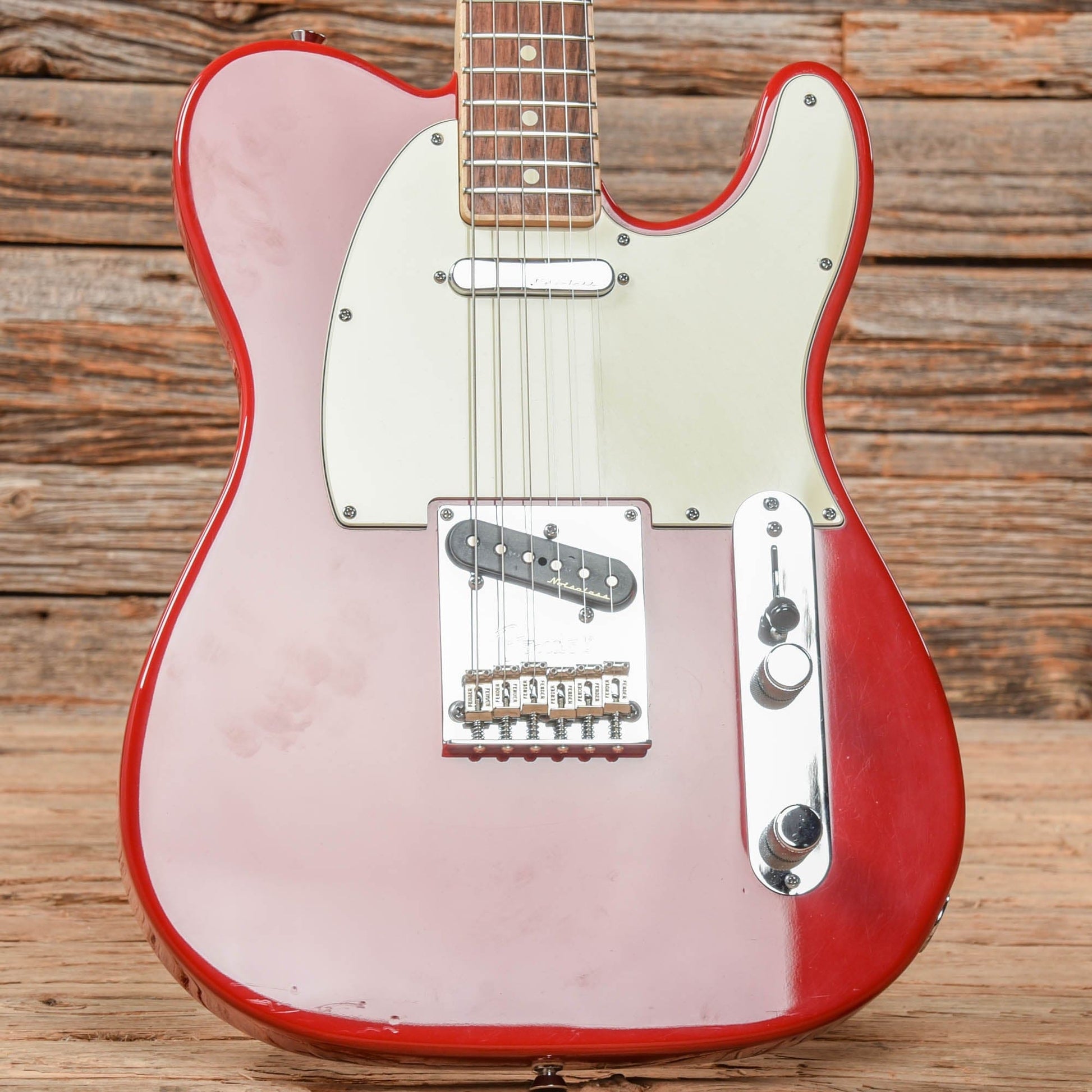 Fender Limited Edition American Standard Telecaster Channel Bound Dakota Red 2014 Electric Guitars / Solid Body