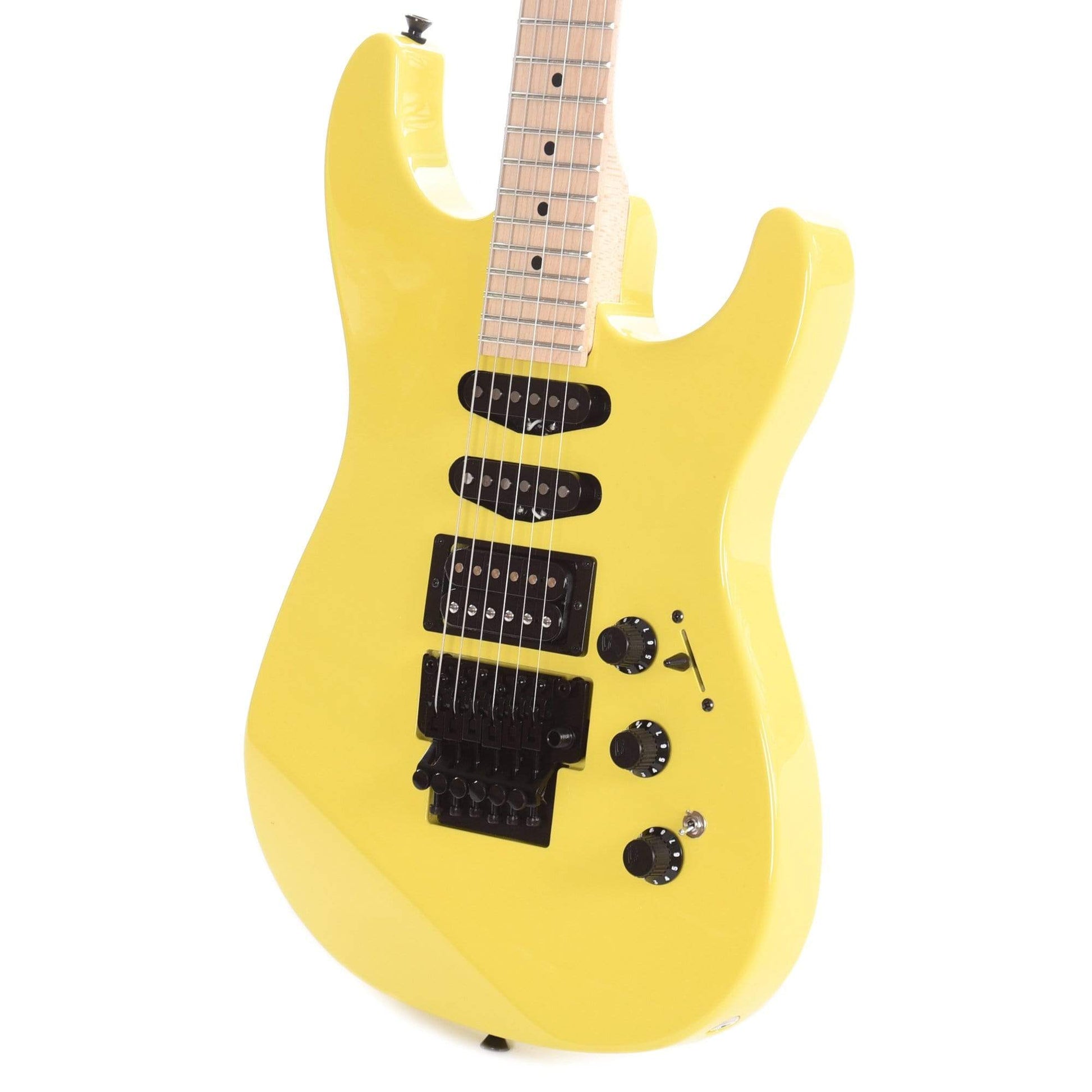 Fender Limited Edition HM Stratocaster Frozen Yellow Electric Guitars / Solid Body