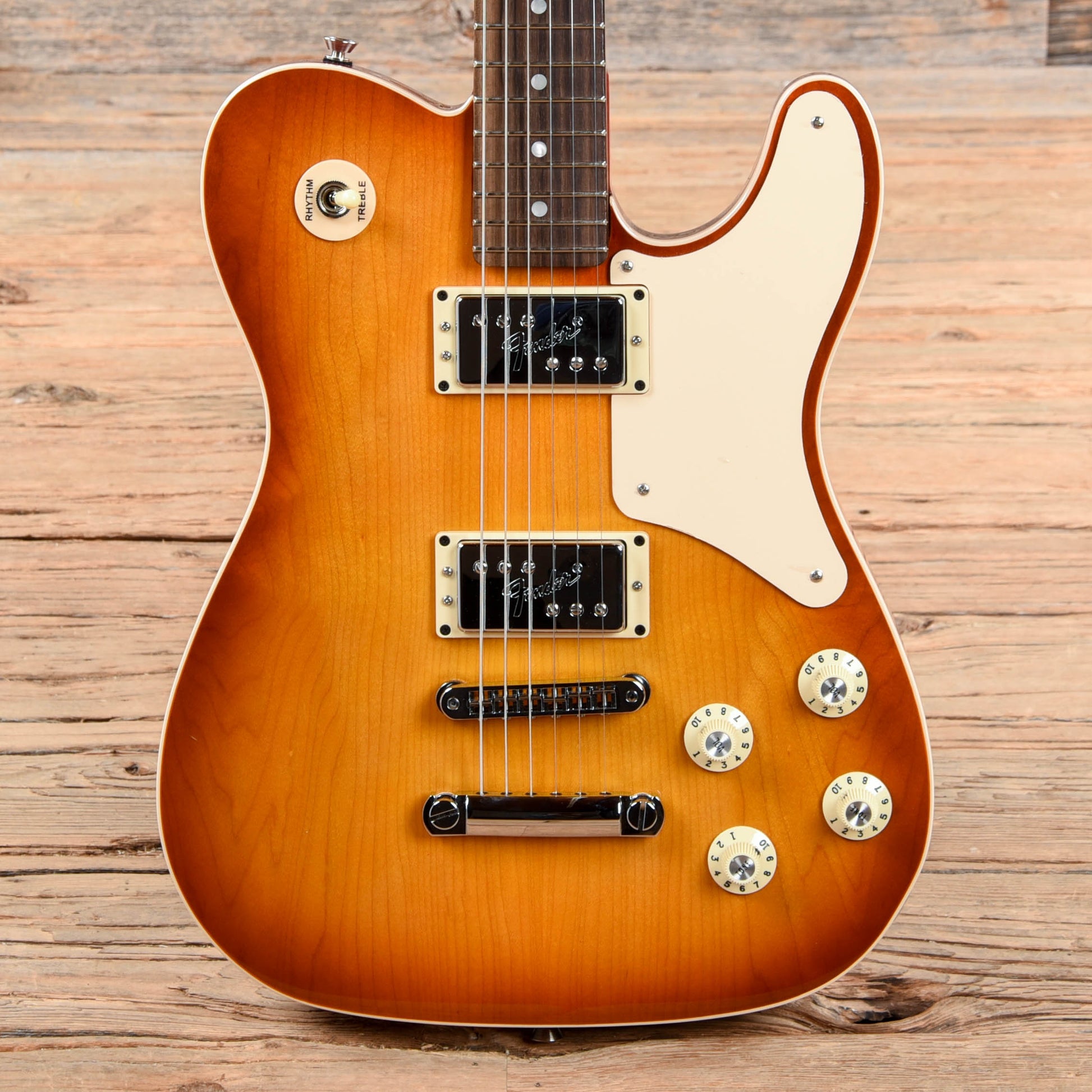 Fender Limited Edition Parallel Universe Series Troublemaker Telecaster Deluxe Ice Tea Burst 2018 Electric Guitars / Solid Body