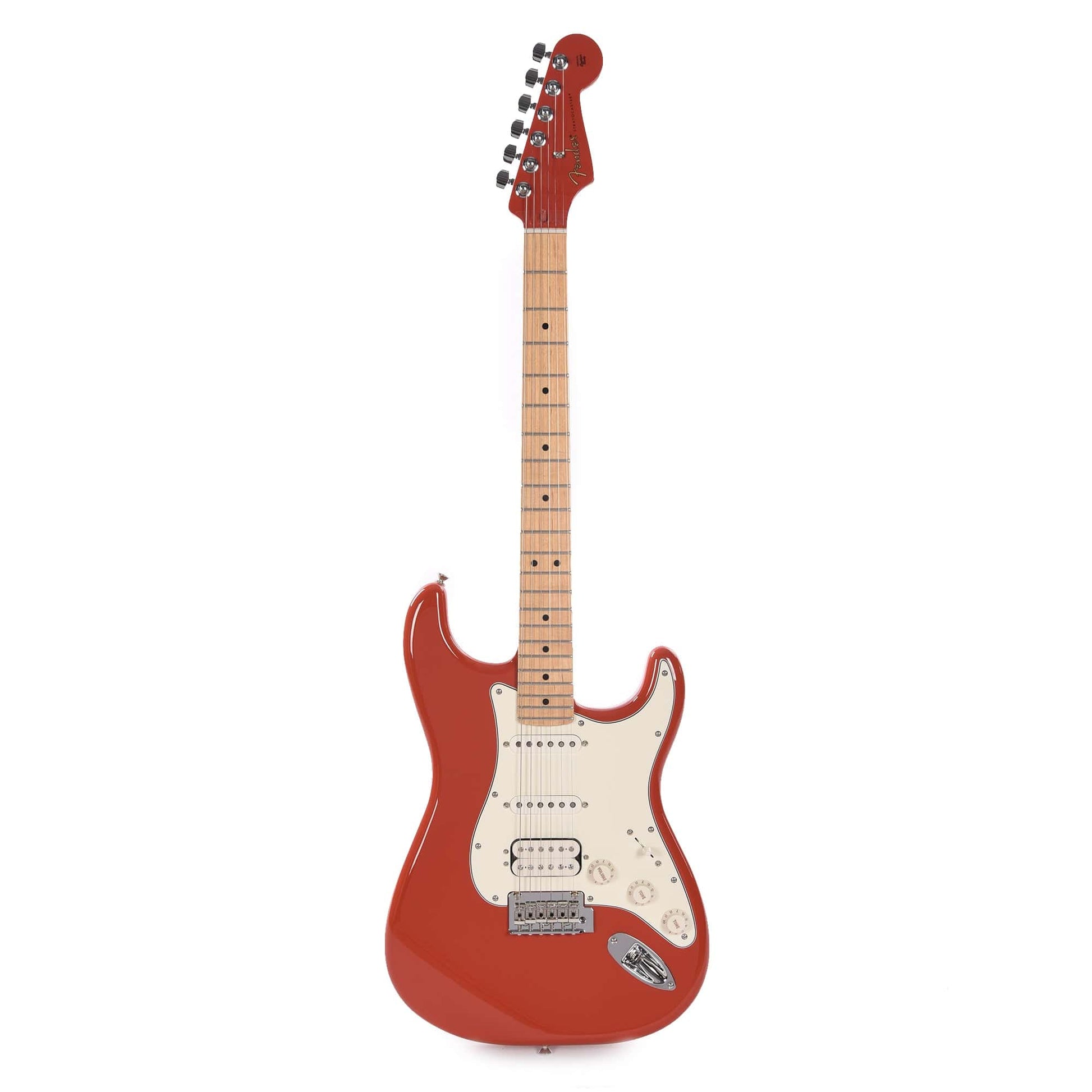 Fender Limited Edition Player Stratocaster HSS Fiesta Red w/Matching Headstock Electric Guitars / Solid Body