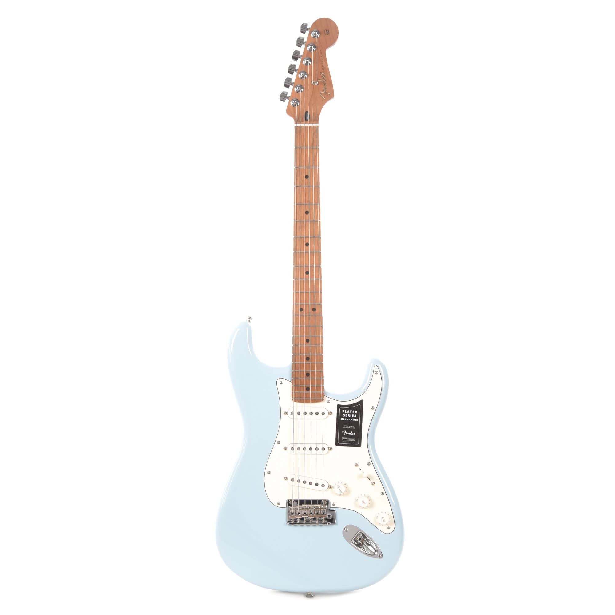 Fender Limited Edition Player Stratocaster Sonic Blue w/Roasted Maple –  Chicago Music Exchange