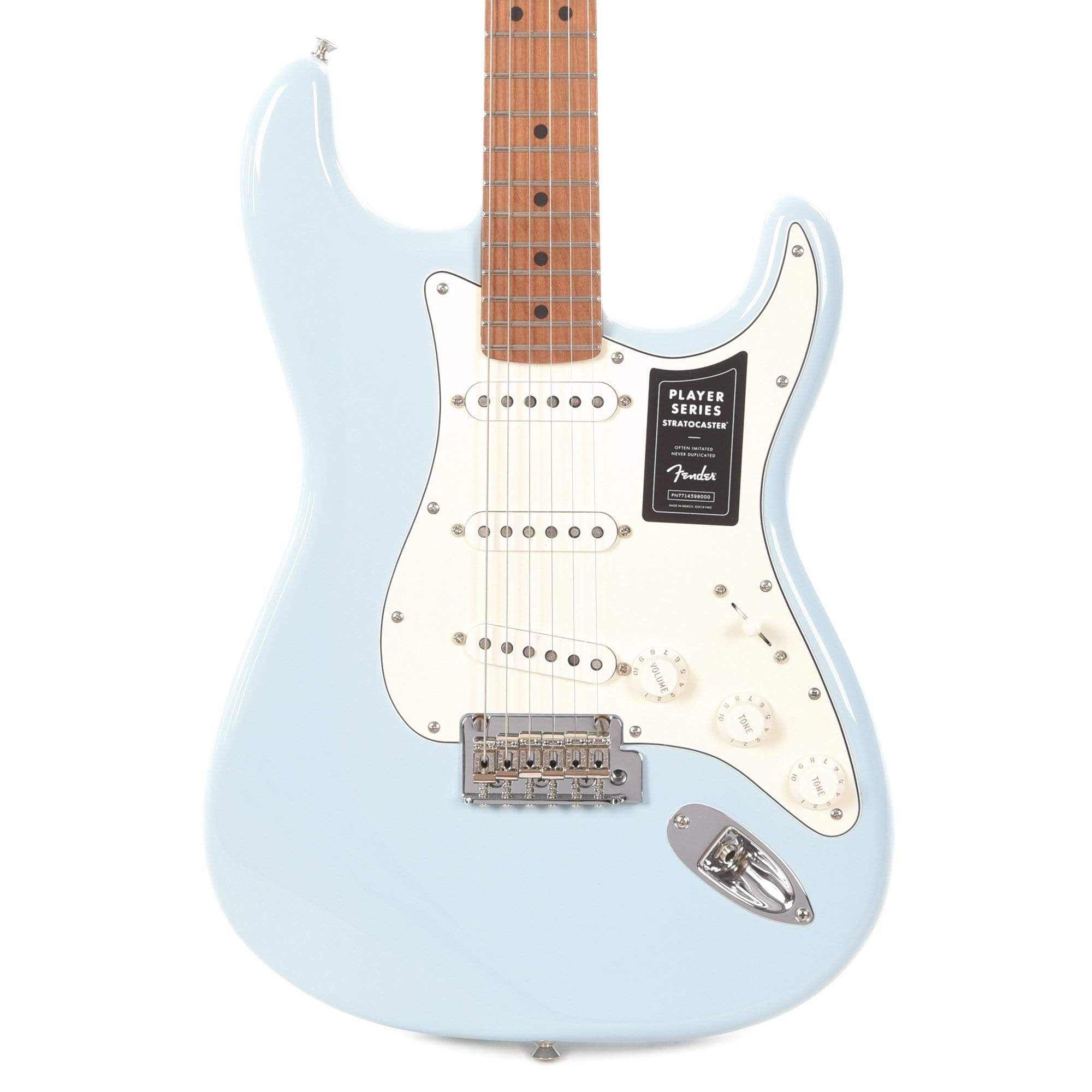 Fender Limited Edition Player Stratocaster Sonic Blue w/Roasted Maple –  Chicago Music Exchange