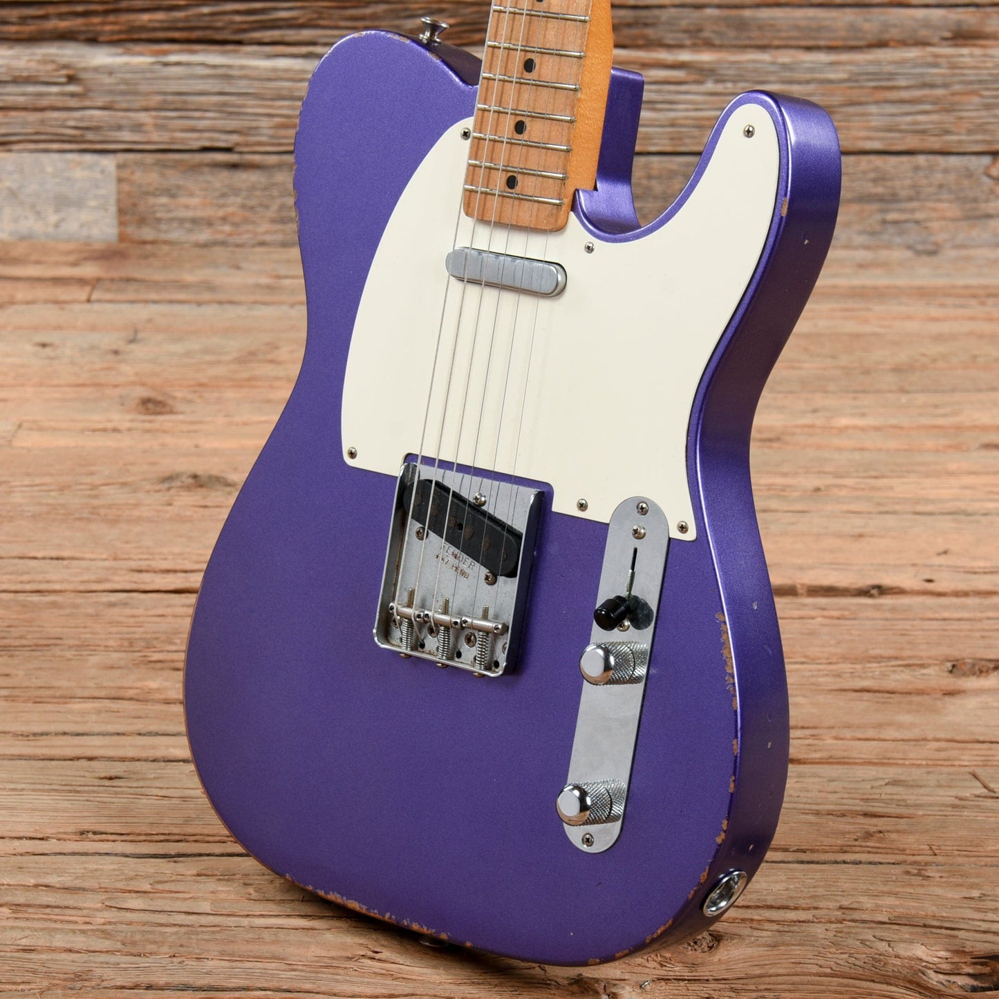 Fender Limited Edition Road Worn '50s Telecaster Purple Metallic 2019 Electric Guitars / Solid Body