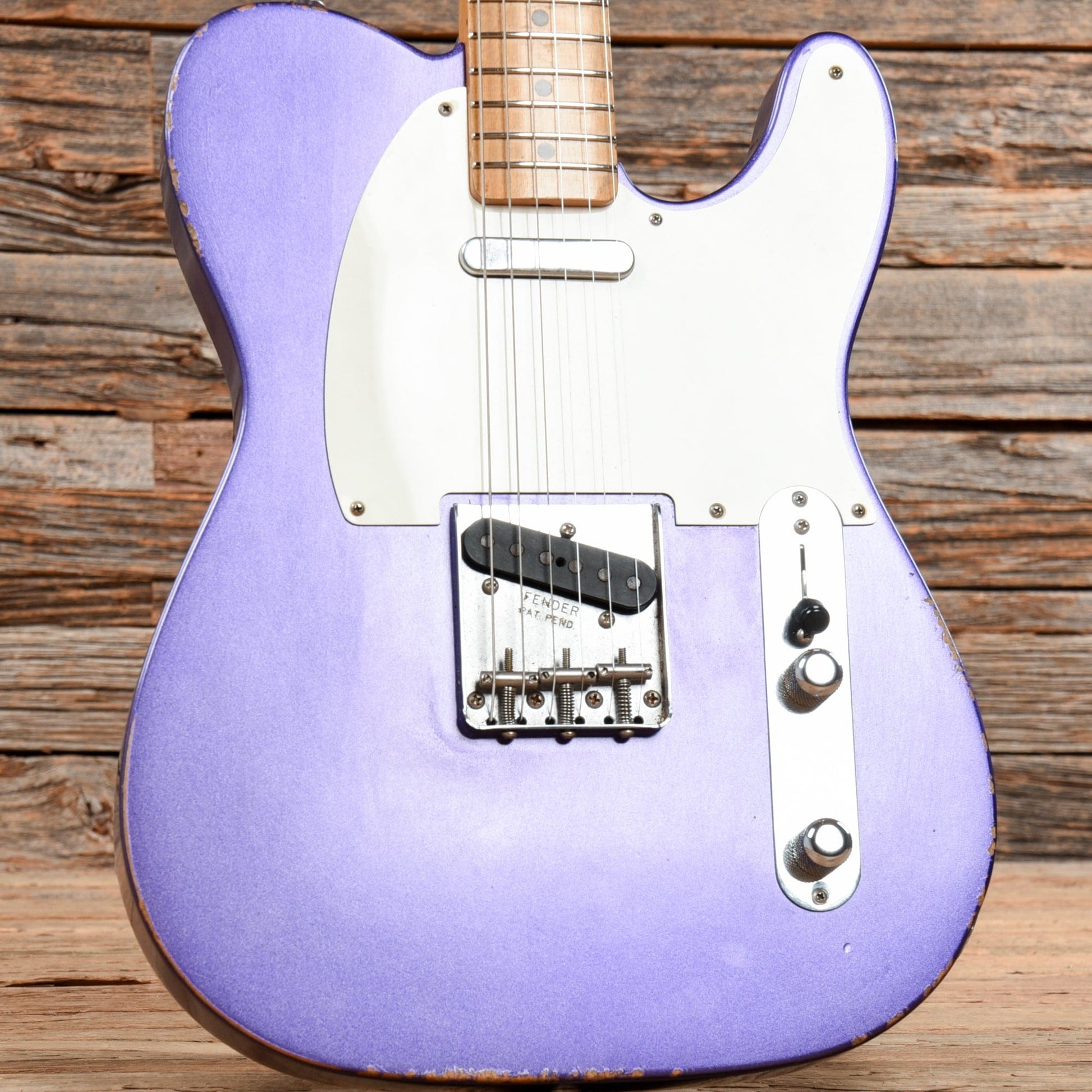 Fender Limited Edition Road Worn '50s Telecaster Purple Metallic 2019 Electric Guitars / Solid Body