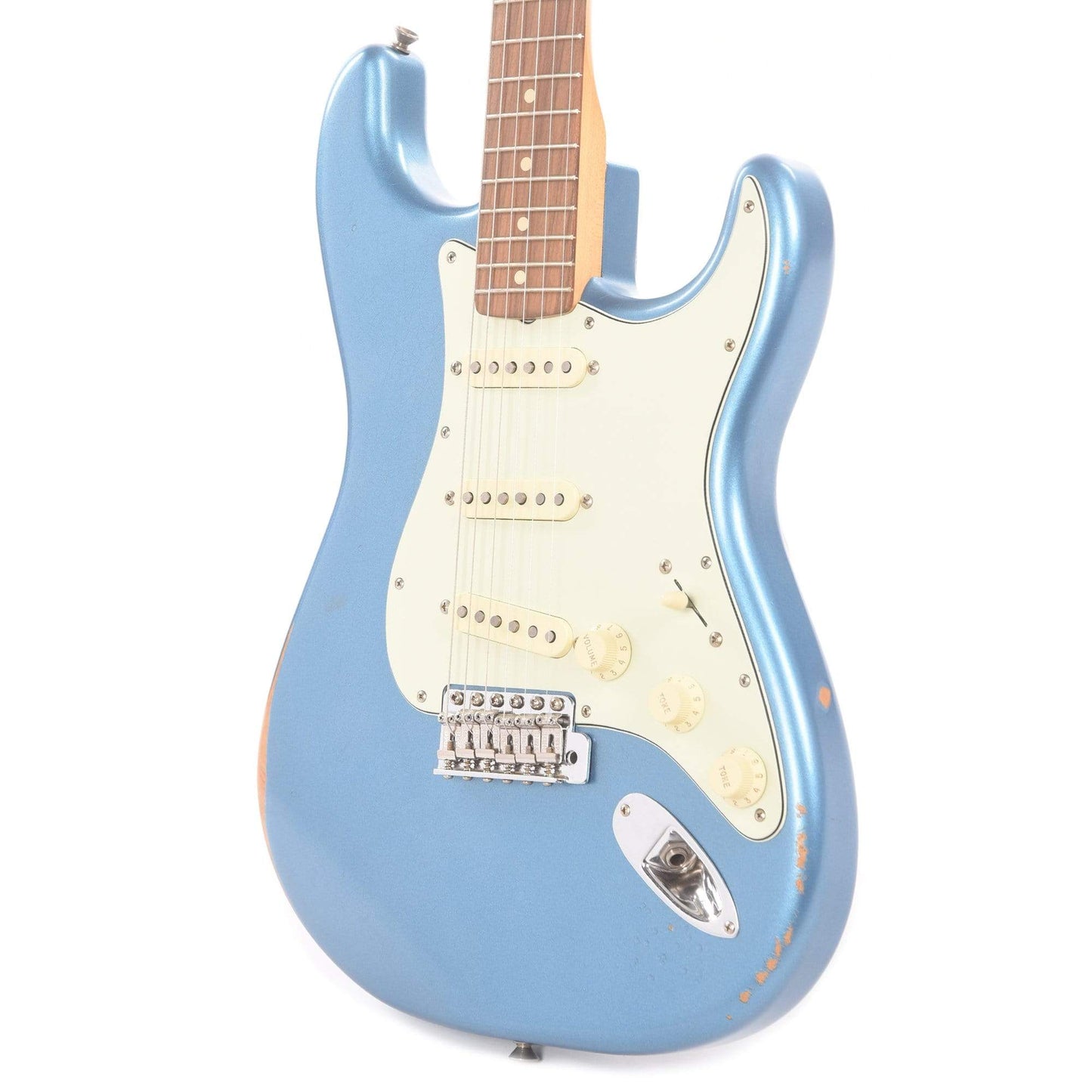 Fender Limited Edition Road Worn '60s Stratocaster Lake Placid Blue Electric Guitars / Solid Body