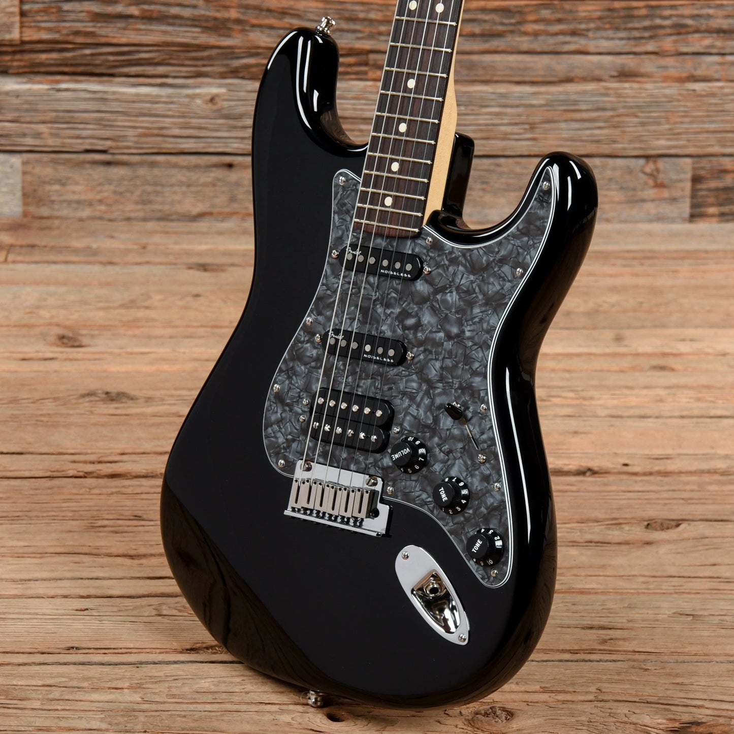 Fender Mod Shop Stratocaster Black Electric Guitars / Solid Body