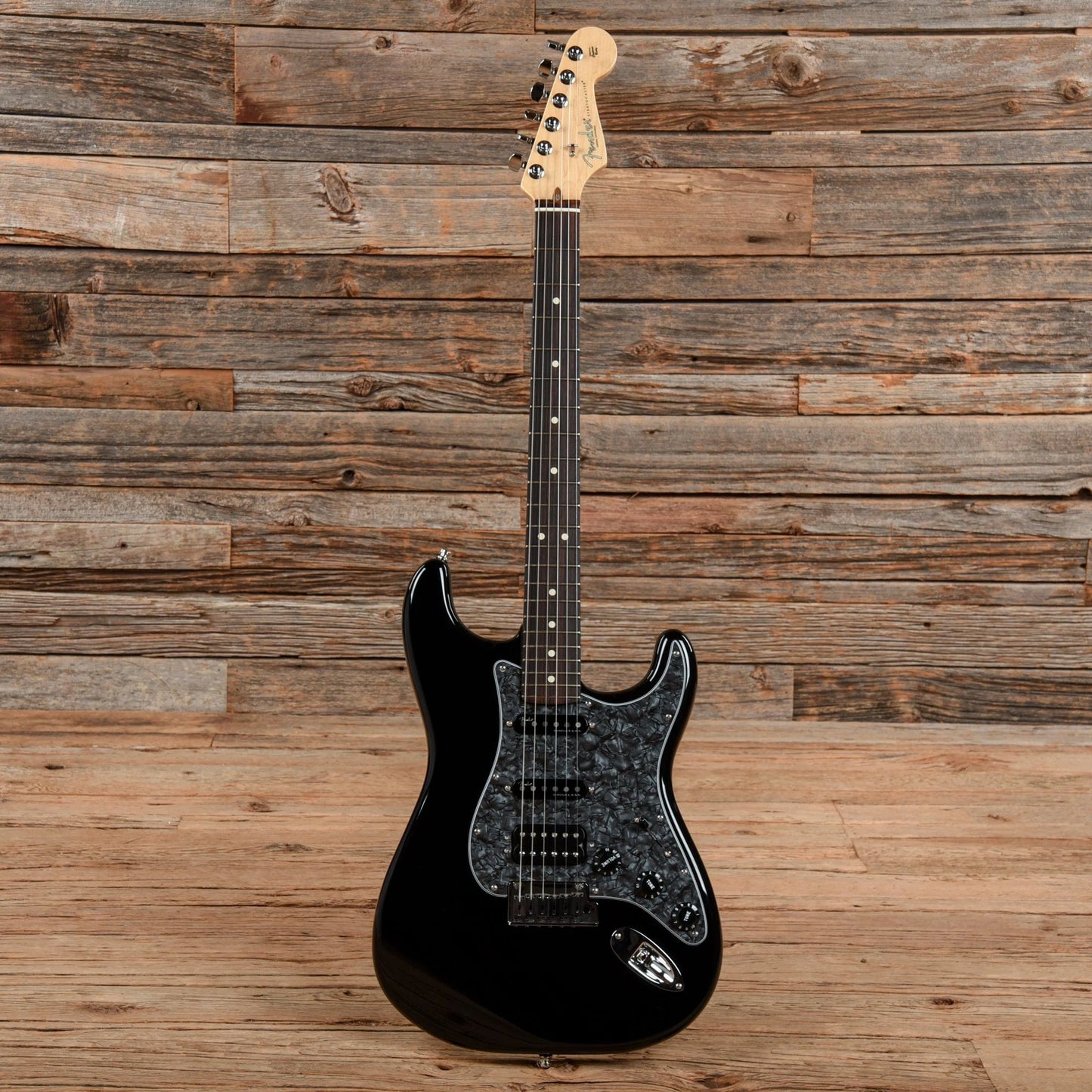 Fender Mod Shop Stratocaster Black Electric Guitars / Solid Body