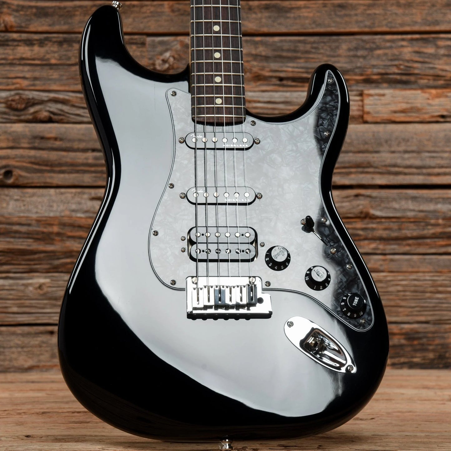 Fender Mod Shop Stratocaster Black Electric Guitars / Solid Body