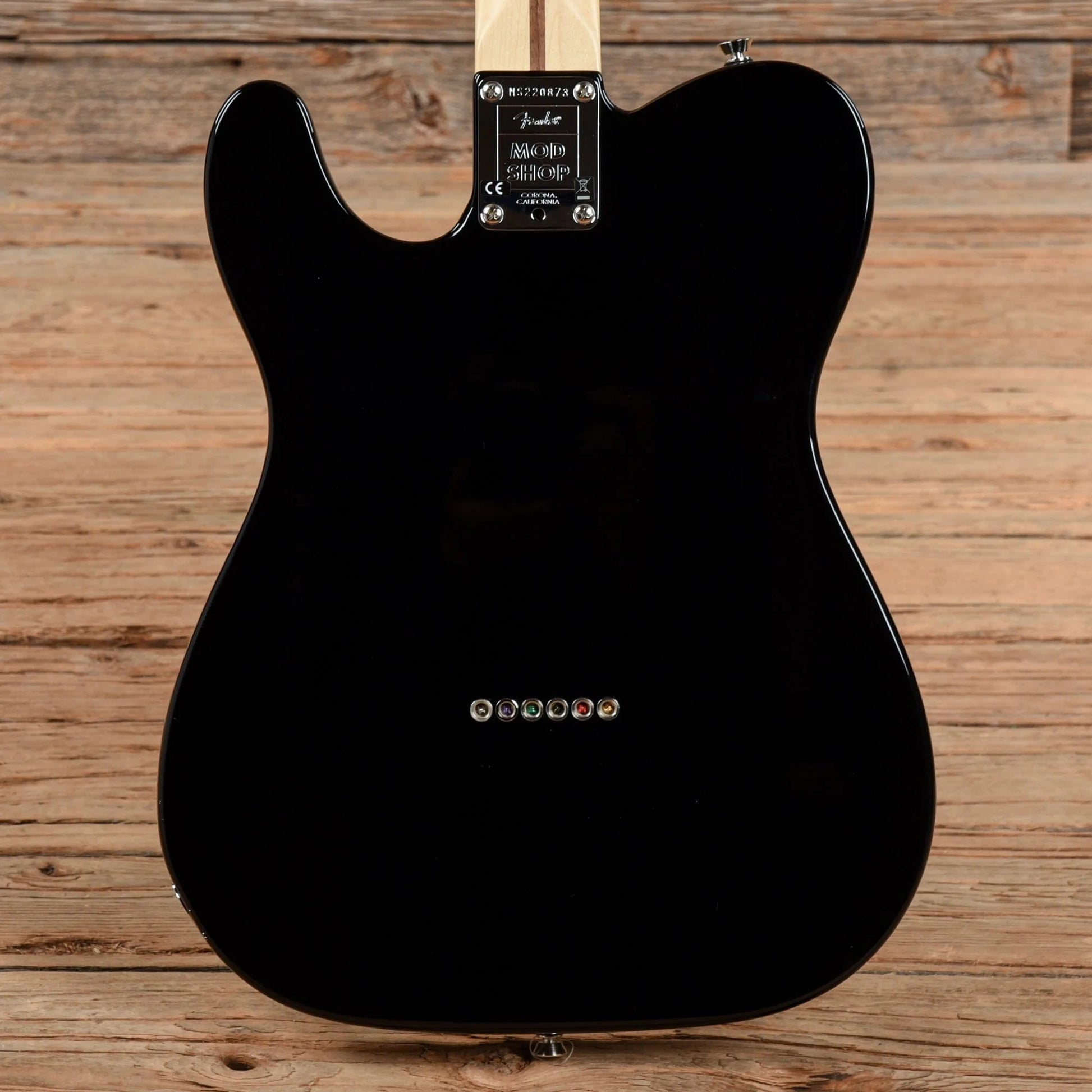 Fender Mod Shop Telecaster Black Electric Guitars / Solid Body