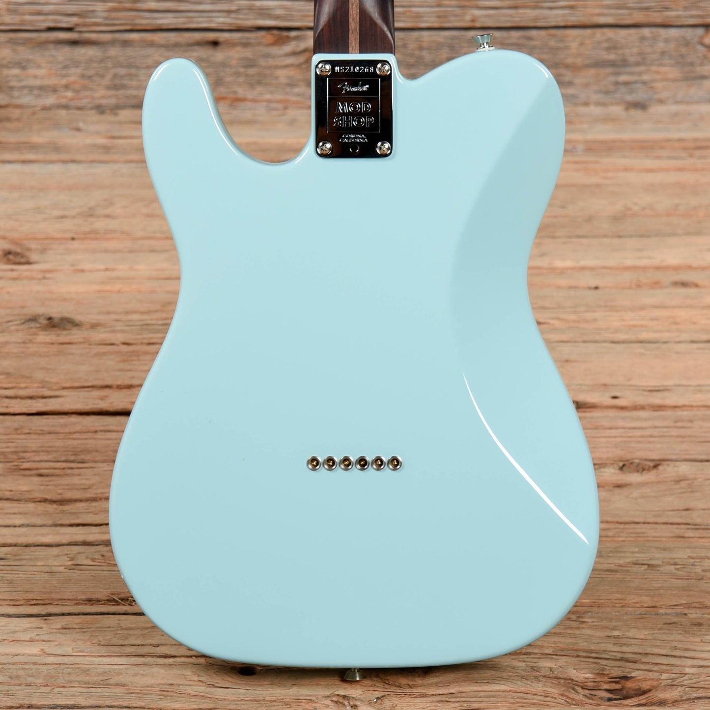 Fender Mod Shop Telecaster Deluxe Daphne Blue 2021 Electric Guitars / Solid Body