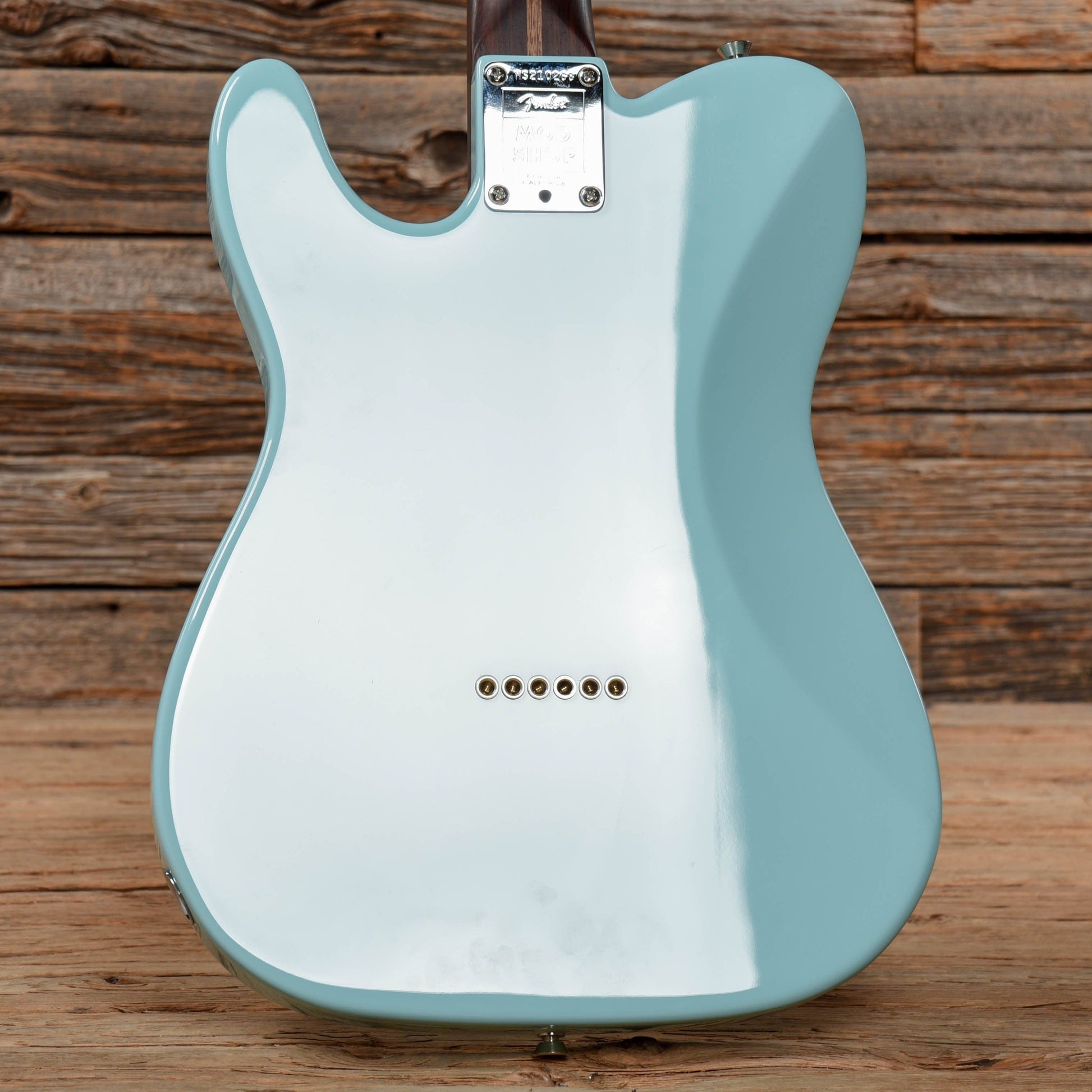 Fender Mod Shop Telecaster Deluxe Daphne Blue 2021 Electric Guitars / Solid Body