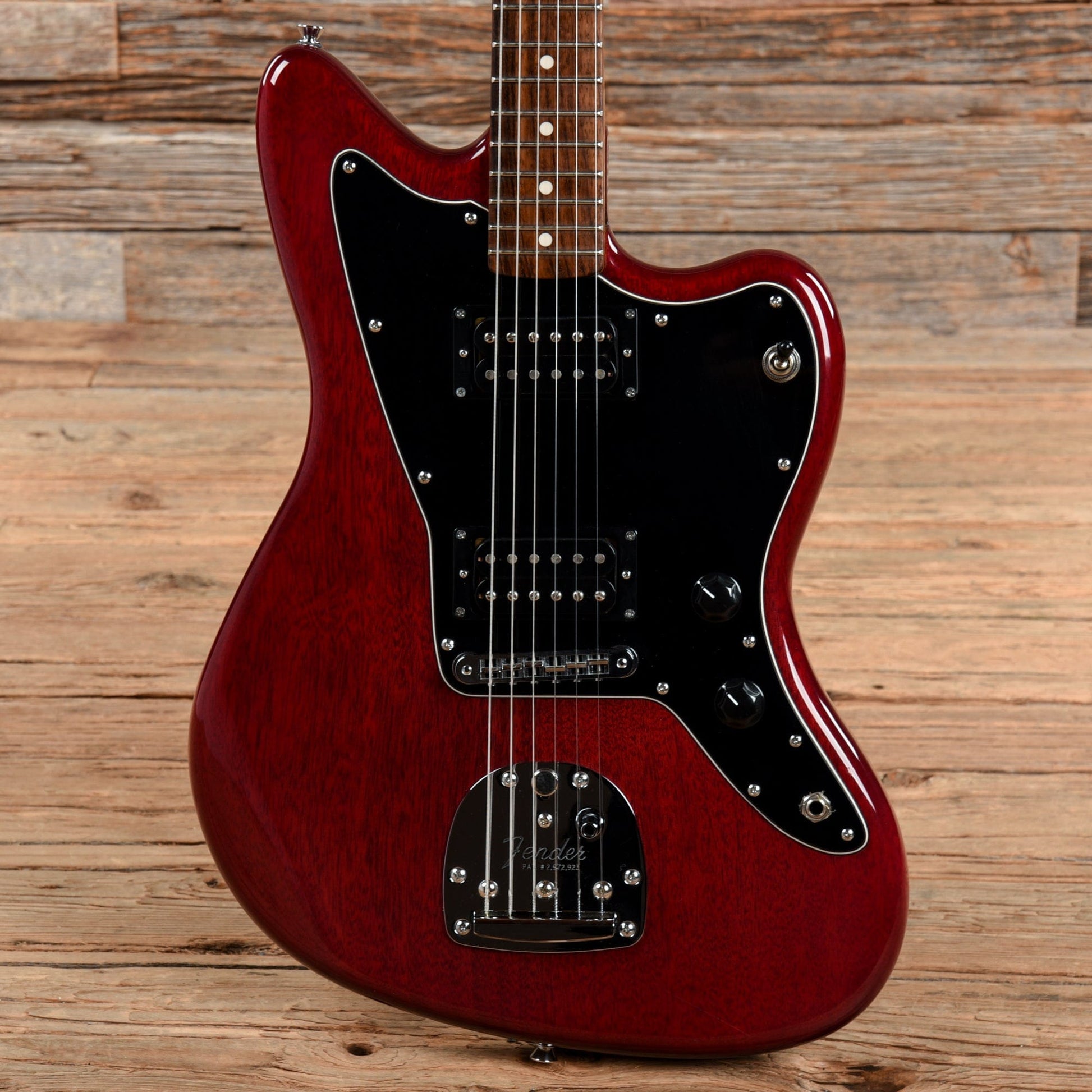 Fender Modern Player Jazzmaster HH Crimson Red Transparent 2013 Electric Guitars / Solid Body