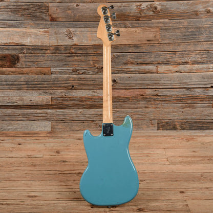 Fender Musicmaster Bass Daphne Blue 1973 Electric Guitars / Solid Body