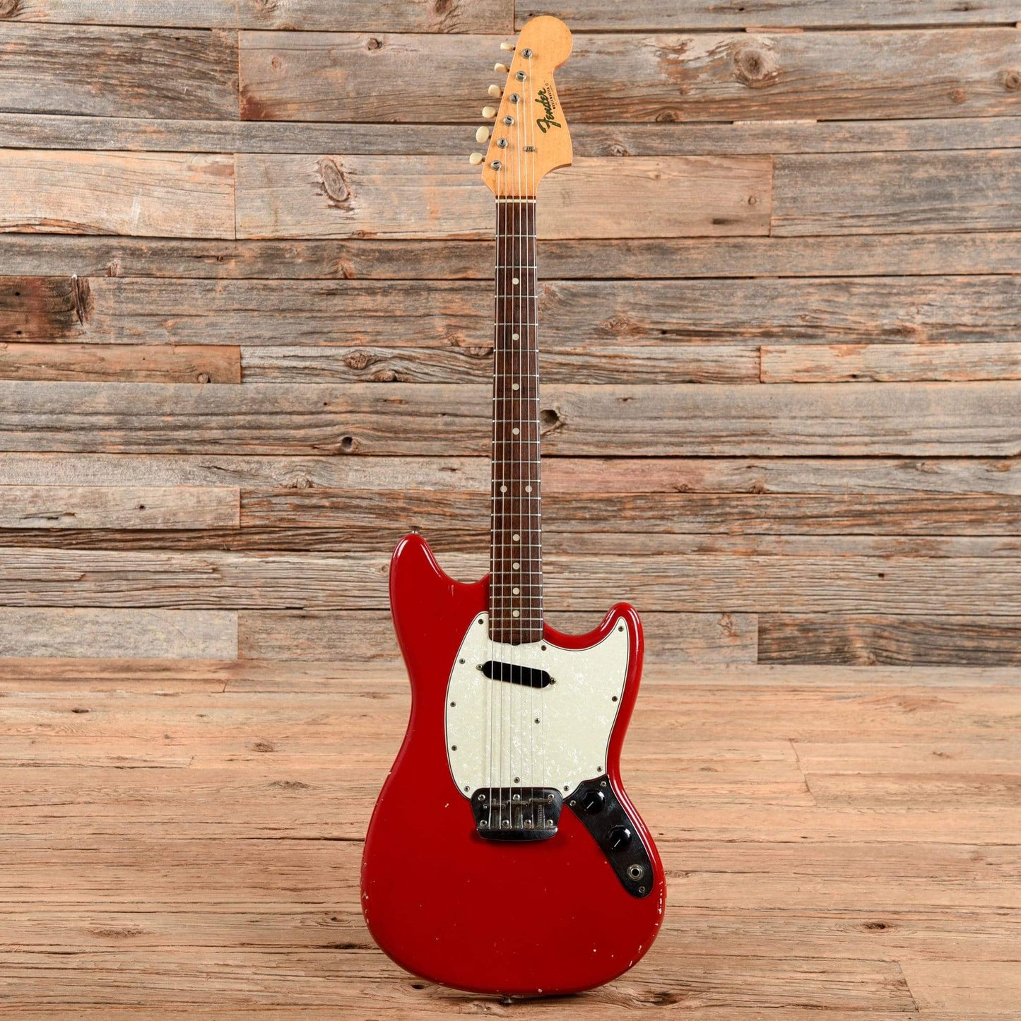 Fender Musicmaster Dakota Red 1965 Electric Guitars / Solid Body