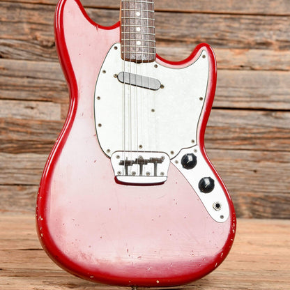 Fender Musicmaster Dakota Red 1965 Electric Guitars / Solid Body