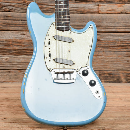 Fender Musicmaster II Daphne Blue 1966 Electric Guitars / Solid Body