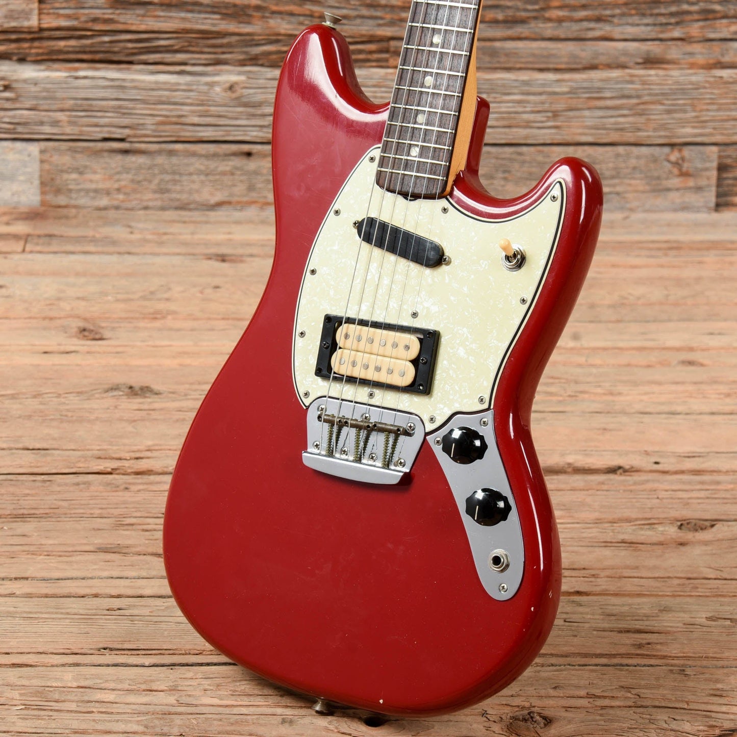 Fender Musicmaster II Red 1966 Electric Guitars / Solid Body