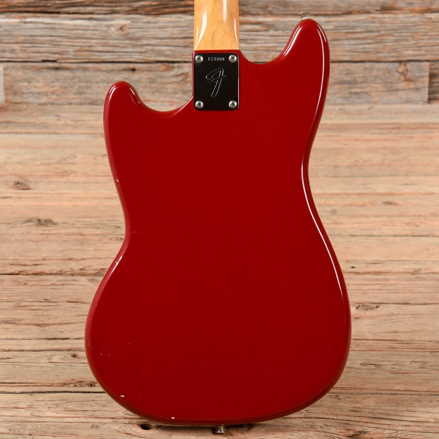 Fender Musicmaster II Red 1966 Electric Guitars / Solid Body