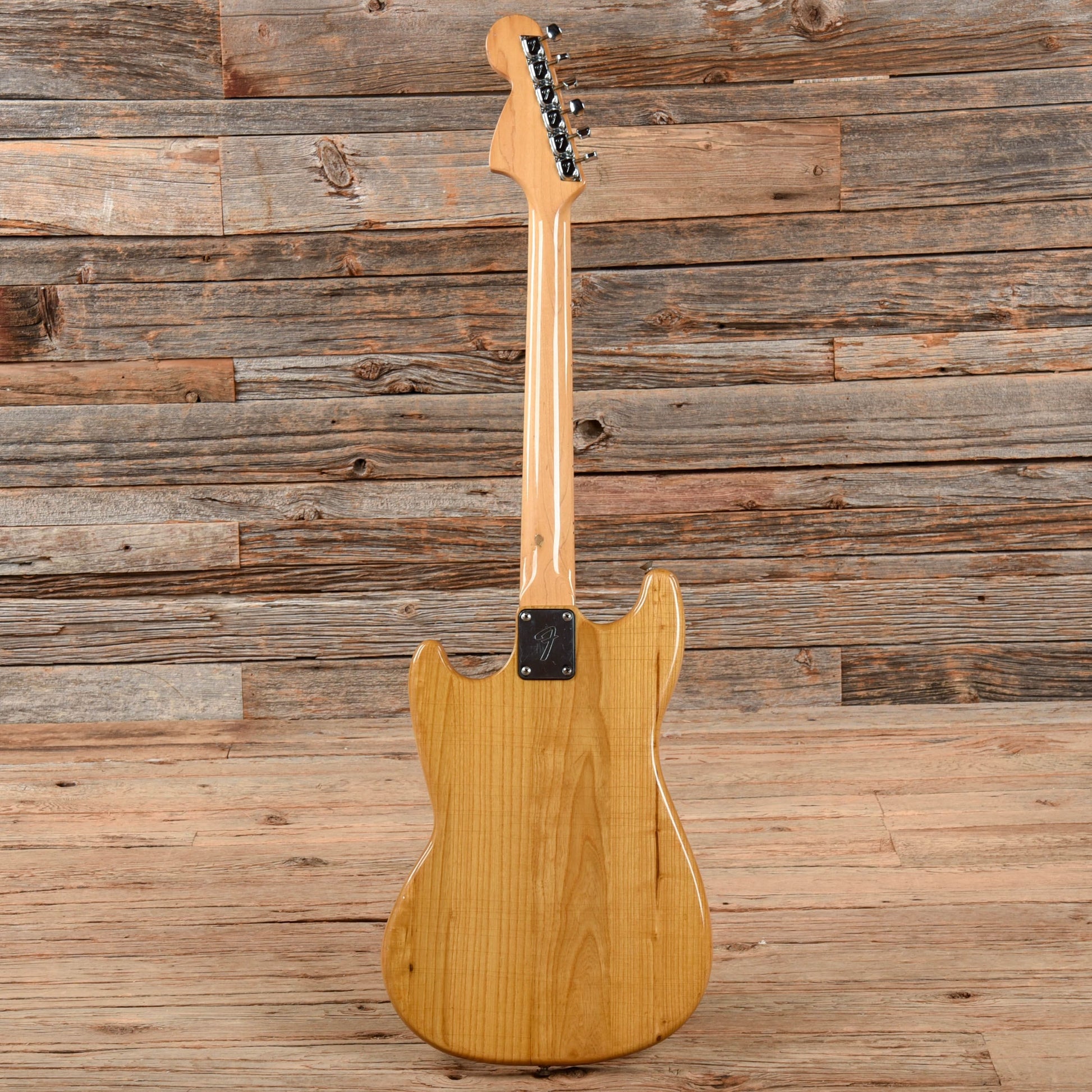 Fender Musicmaster Natural 1978 Electric Guitars / Solid Body