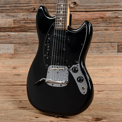 Fender Mustang Black 1977 Electric Guitars / Solid Body