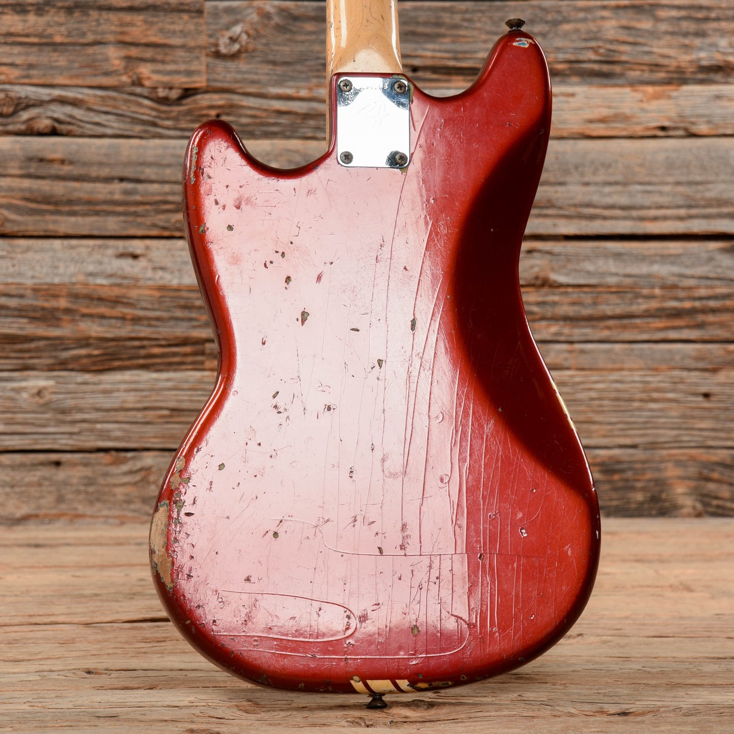 Fender Mustang Competition Red 1969 Electric Guitars / Solid Body