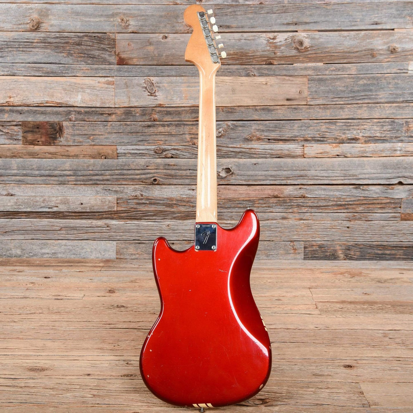 Fender Mustang Competition Red 1971 Electric Guitars / Solid Body