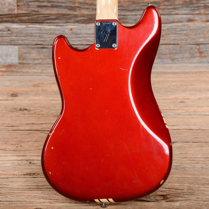 Fender Mustang Competition Red 1971 Electric Guitars / Solid Body