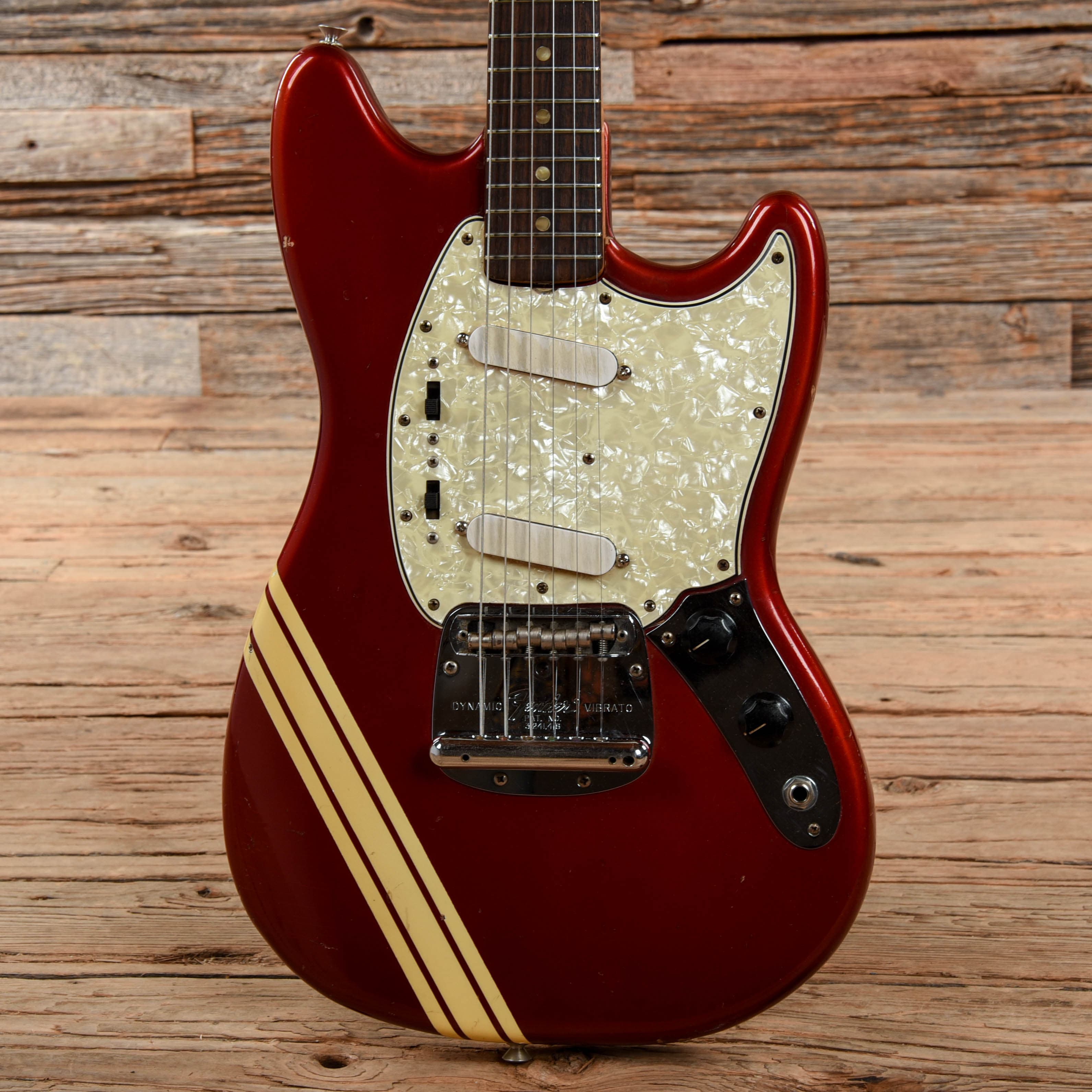 Fender Mustang Competition Red 1973 – Chicago Music Exchange