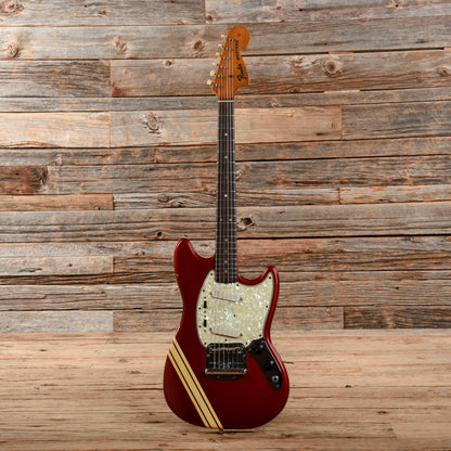 Fender Mustang Competition Red 1973 Electric Guitars / Solid Body