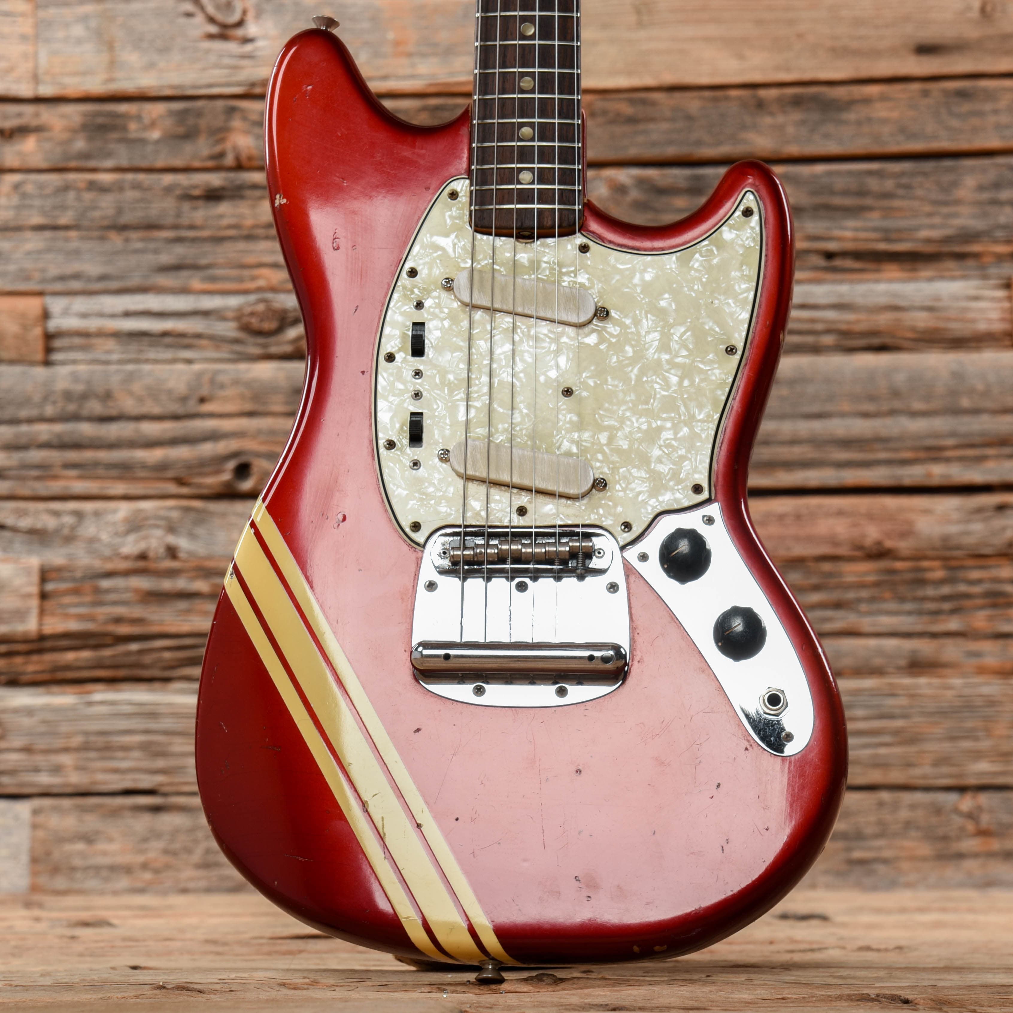 Fender Mustang Competition Red 1973 – Chicago Music Exchange