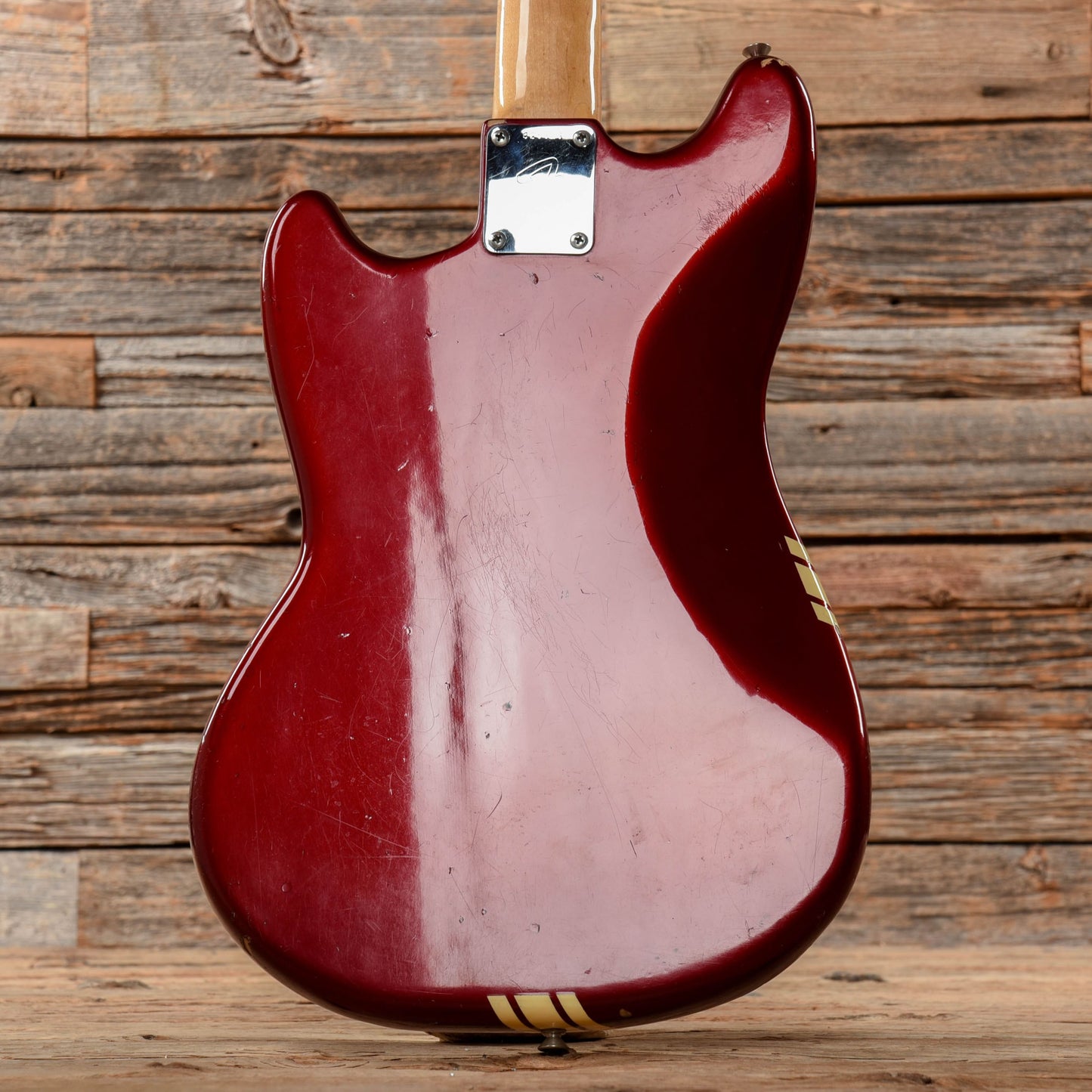 Fender Mustang Competition Red 1973 Electric Guitars / Solid Body