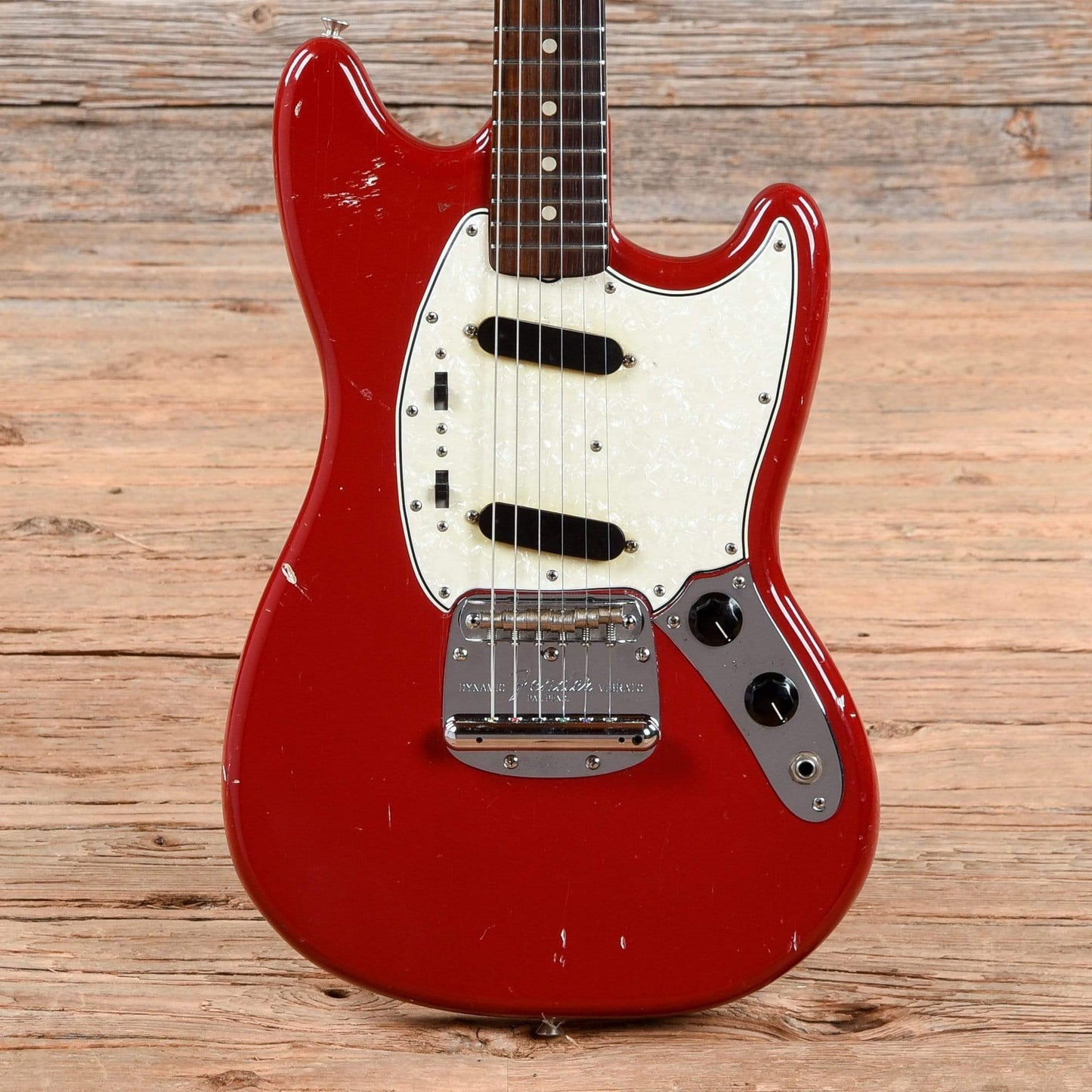 Fender Mustang Dakota Red 1966 Electric Guitars / Solid Body