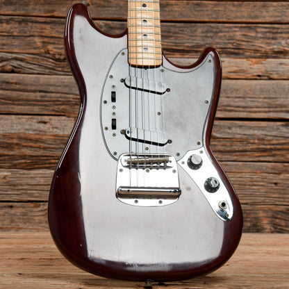 Fender Mustang Mocha 1978 Electric Guitars / Solid Body