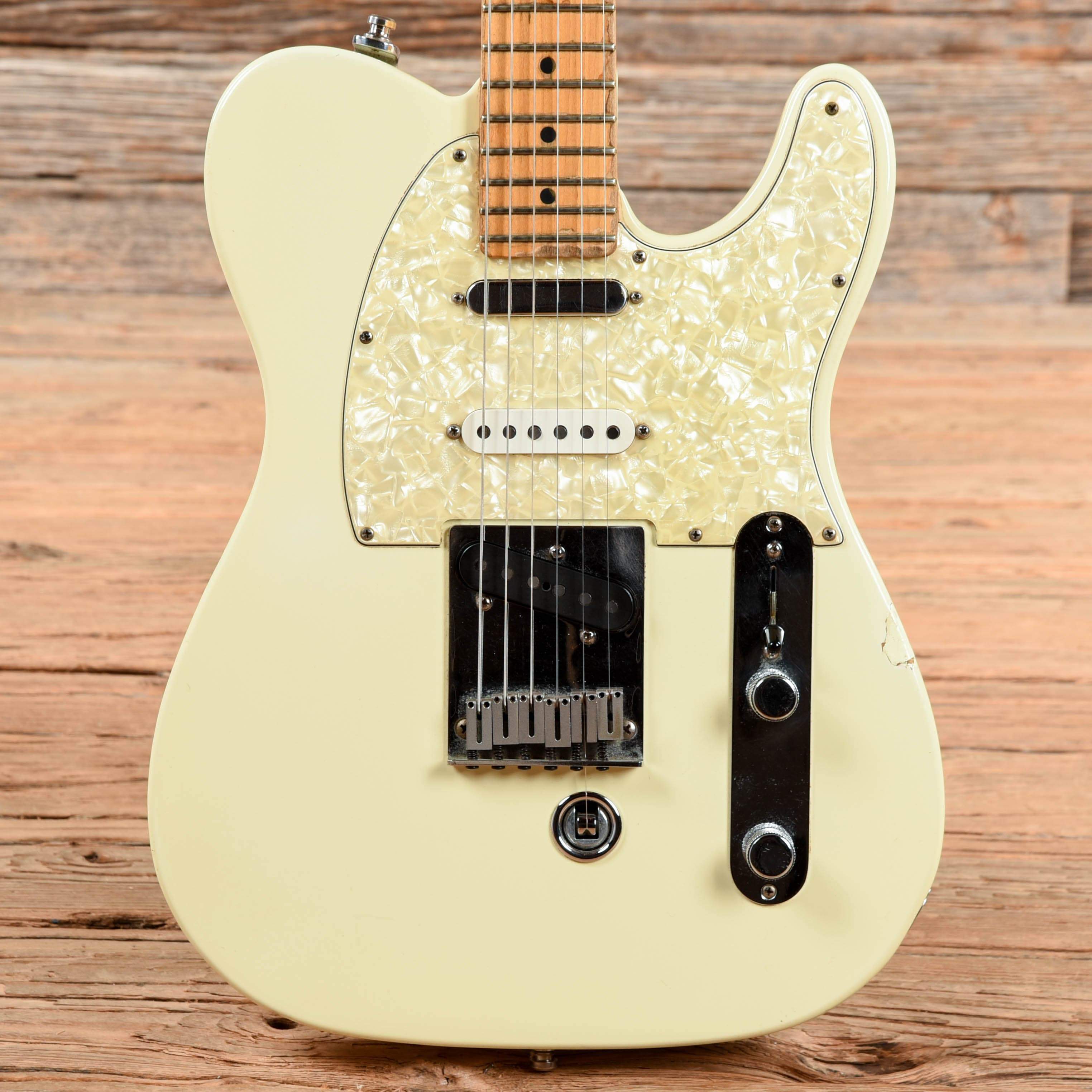 Fender Nashville B-Bender Telecaster Olympic White 1998 – Chicago Music  Exchange