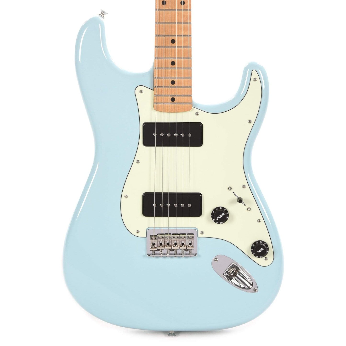 Fender Noventa Stratocaster Daphne Blue Electric Guitars / Solid Body