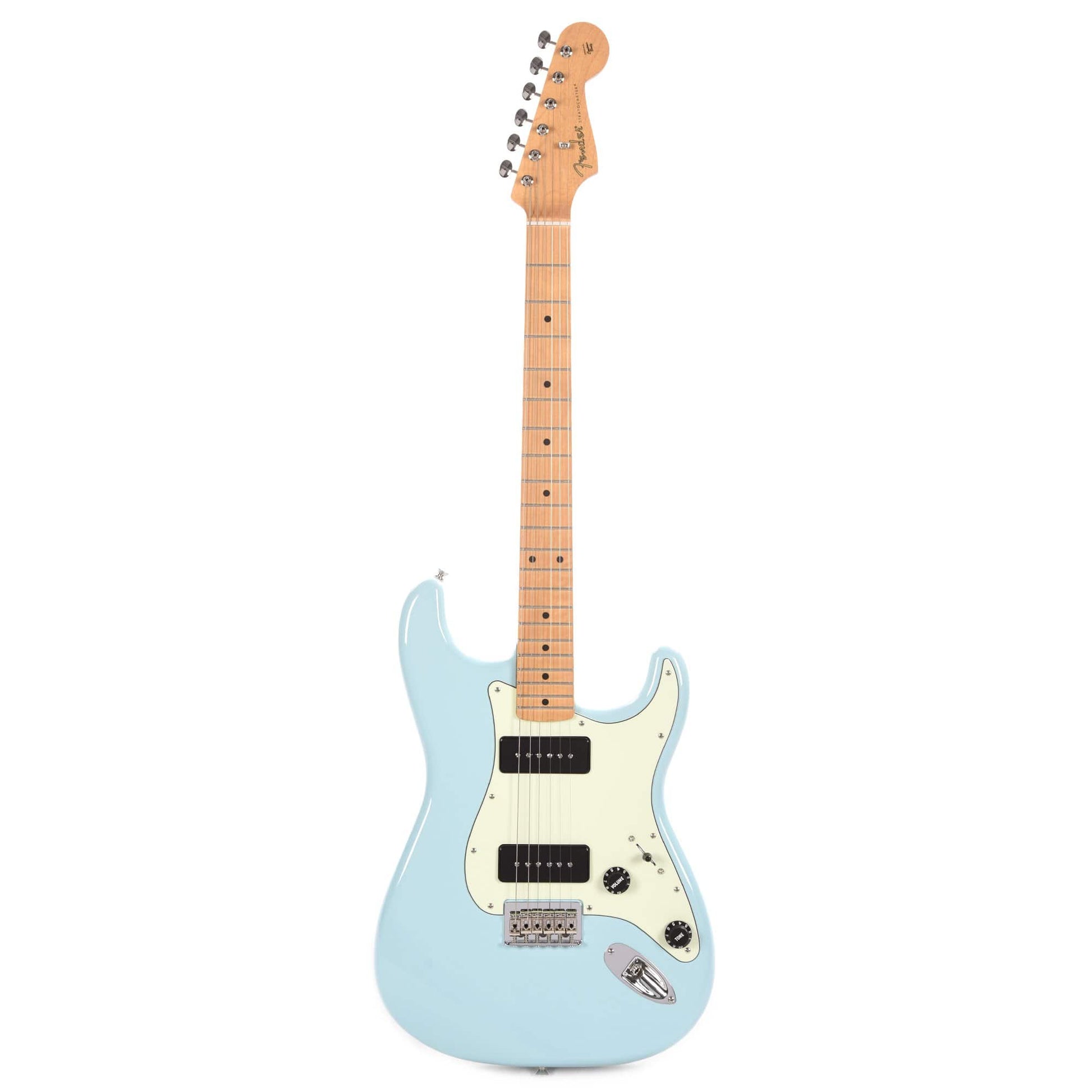 Fender Noventa Stratocaster Daphne Blue Electric Guitars / Solid Body