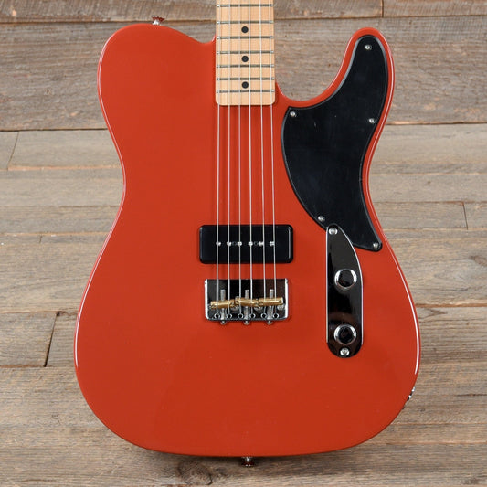 Fender Noventa Telecaster Fiesta Red Electric Guitars / Solid Body