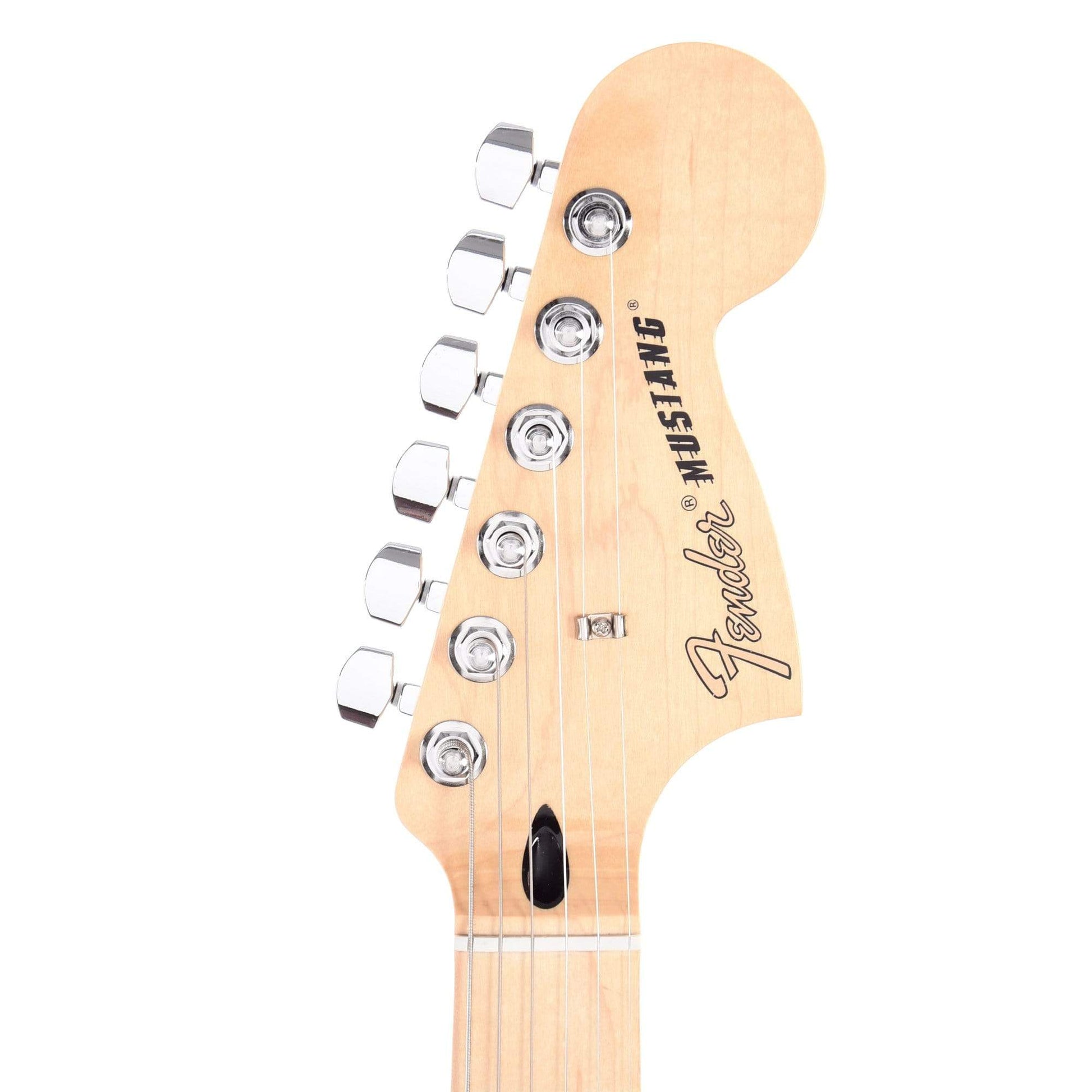 Fender Offset Series Mustang Faded Mocha FSR w/White Pearl Pickguard Electric Guitars / Solid Body