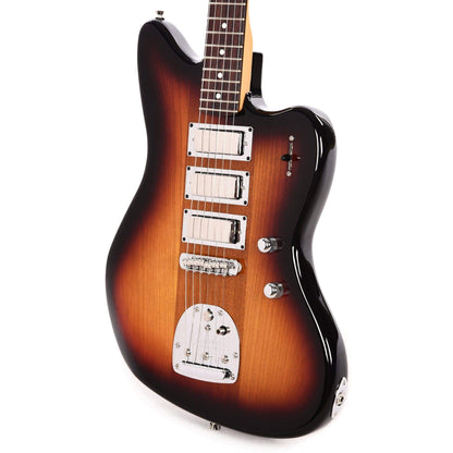 Fender Parallel Universe II Spark-o-matic Jazzmaster 3-Tone Sunburst Electric Guitars / Solid Body