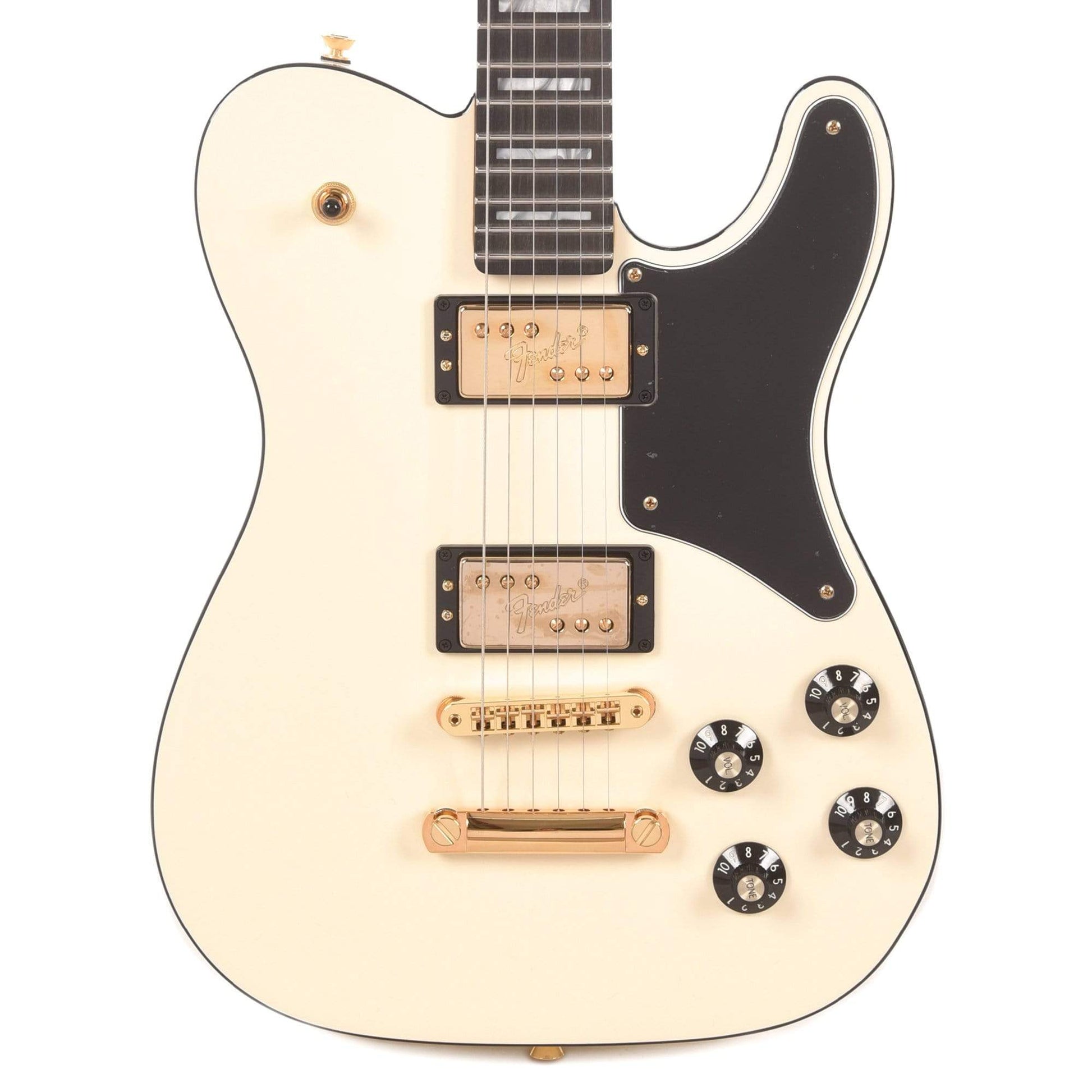 Fender Parallel Universe II Troublemaker Custom 2-Pickup Olympic White Electric Guitars / Solid Body