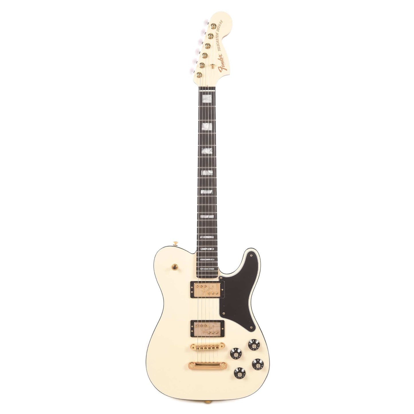 Fender Parallel Universe II Troublemaker Custom 2-Pickup Olympic White Electric Guitars / Solid Body